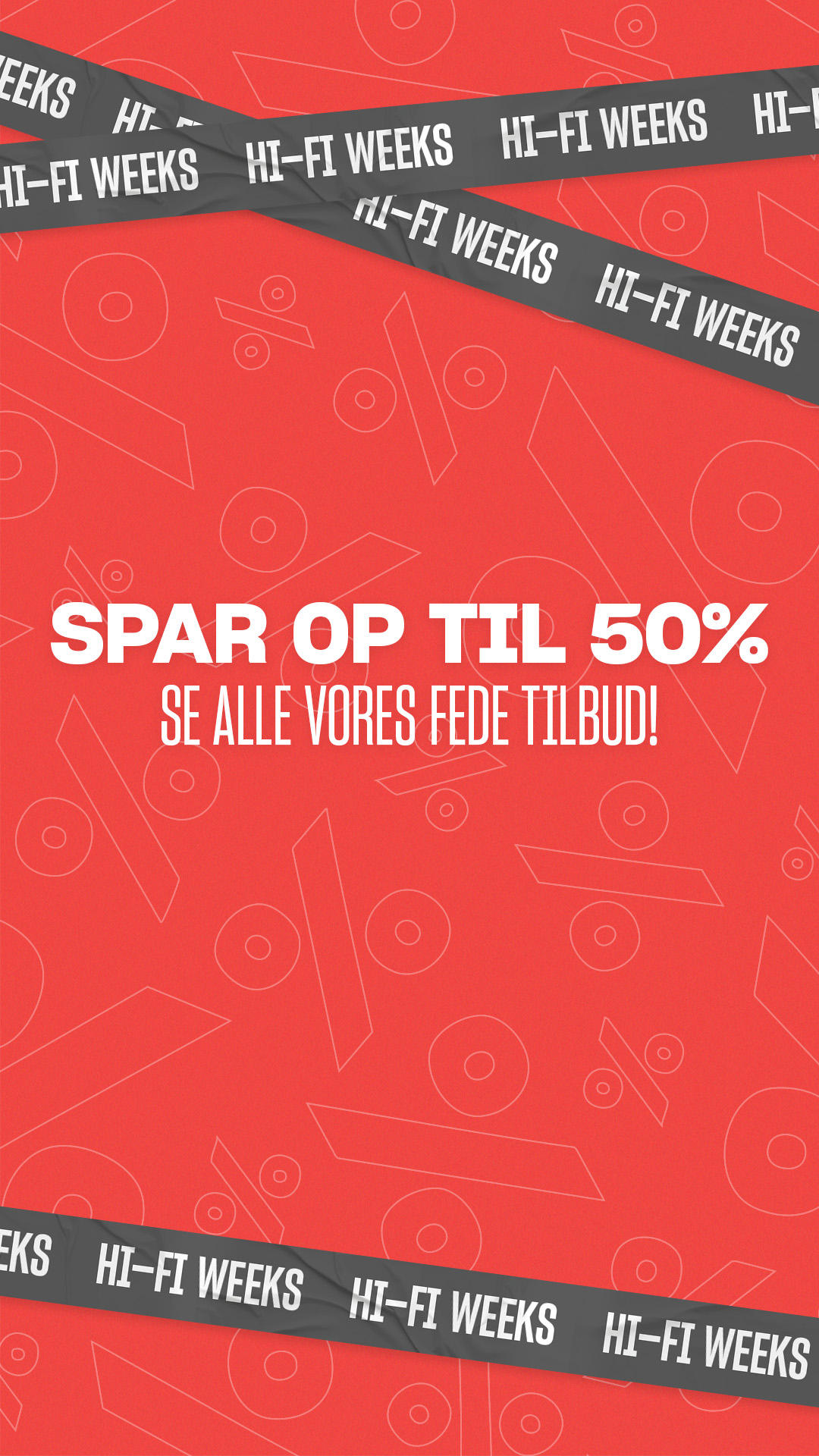 HiFi Klubben Facebook ad