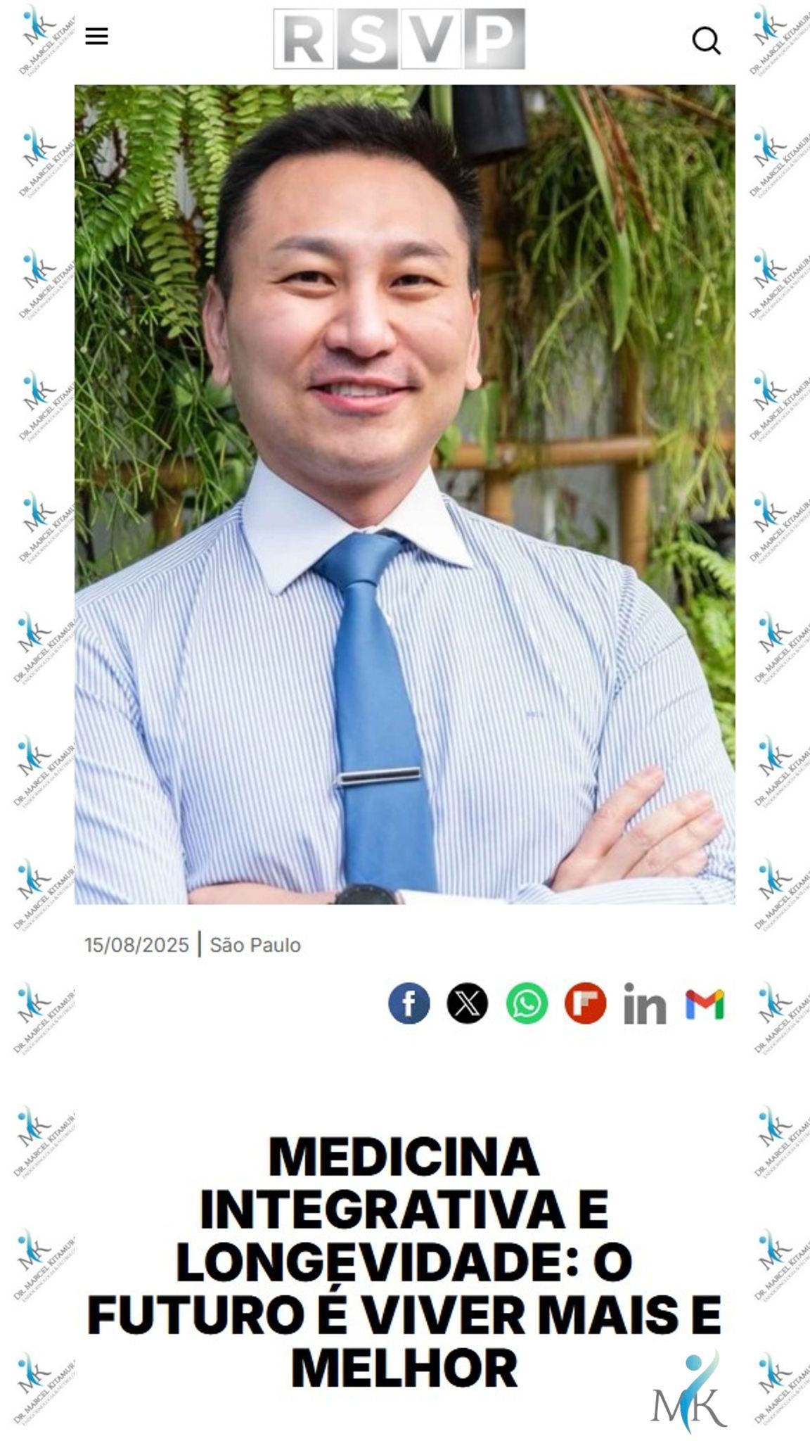 Dr. Marcel Kitamura Facebook ad from Aug 16, 2025