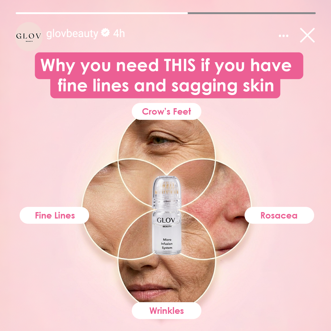 Glov Beauty Facebook ad