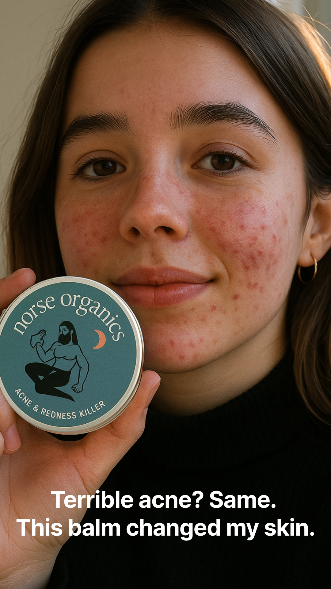 Norse Organics Facebook ad