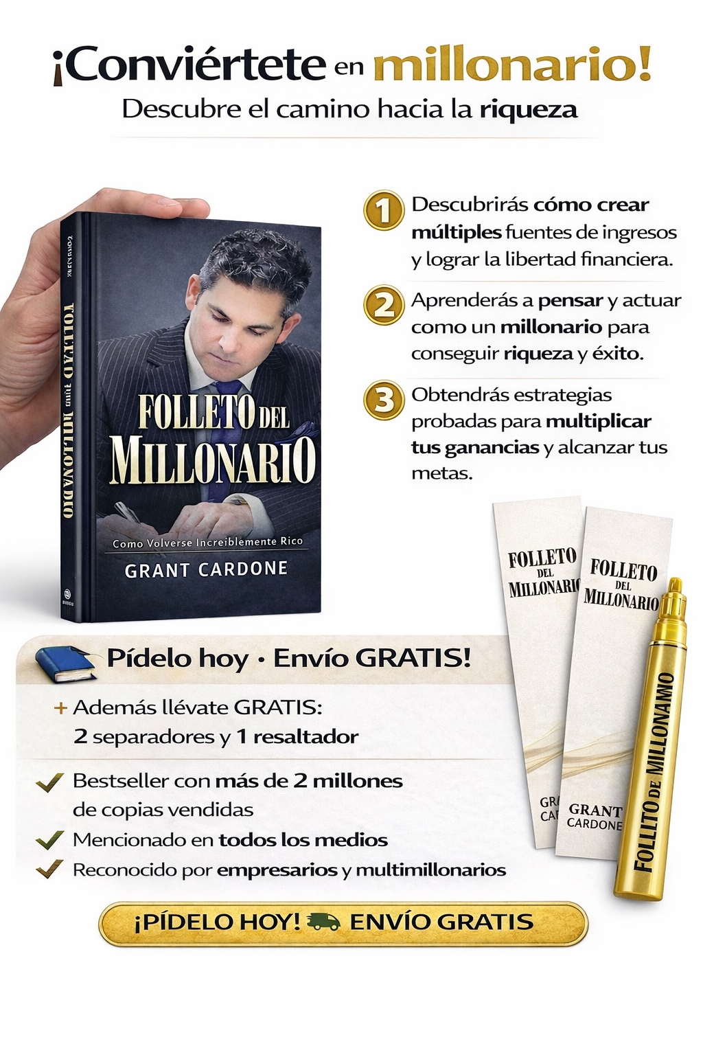 Chander Colombia Facebook ad: Aprende lo que nunca te enseñaron