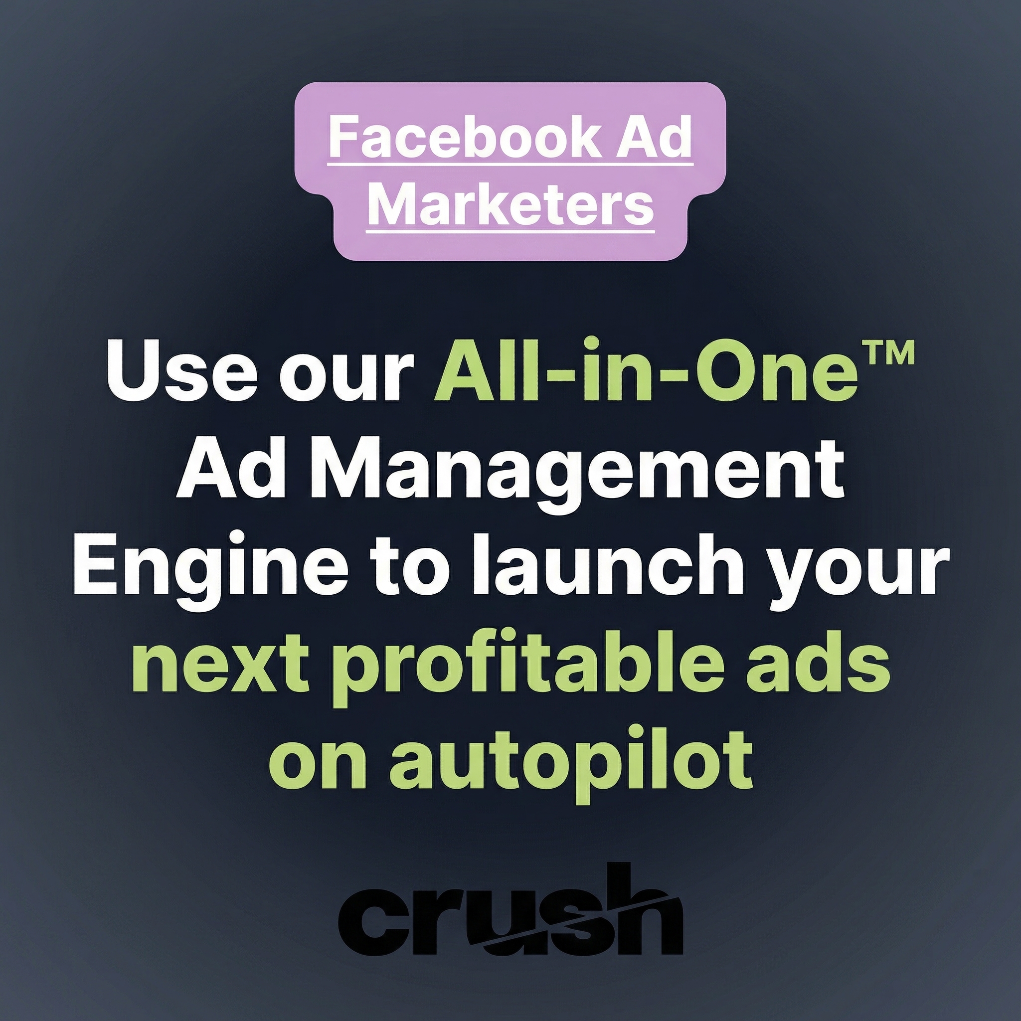 trycrush.ai Facebook ad