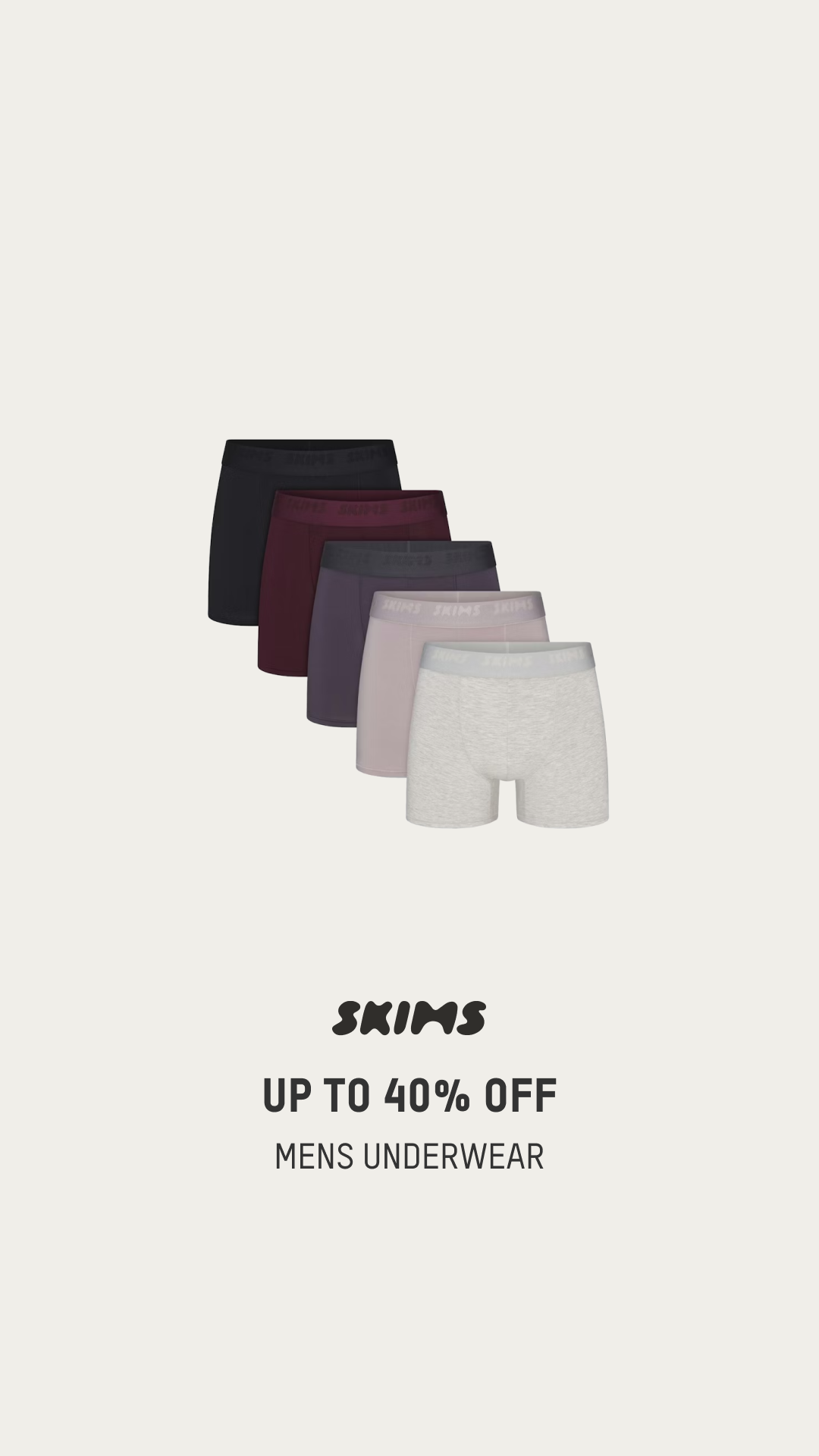 SKIMS Facebook ad