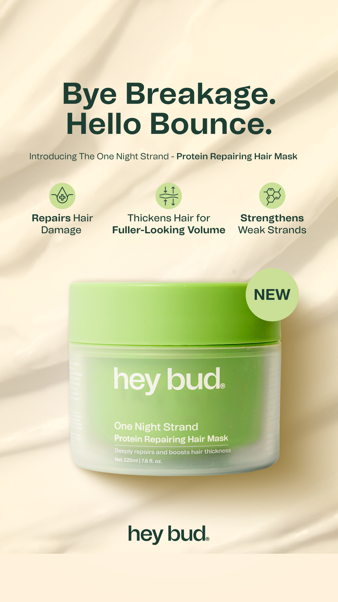 Hey Bud Skincare Facebook ad
