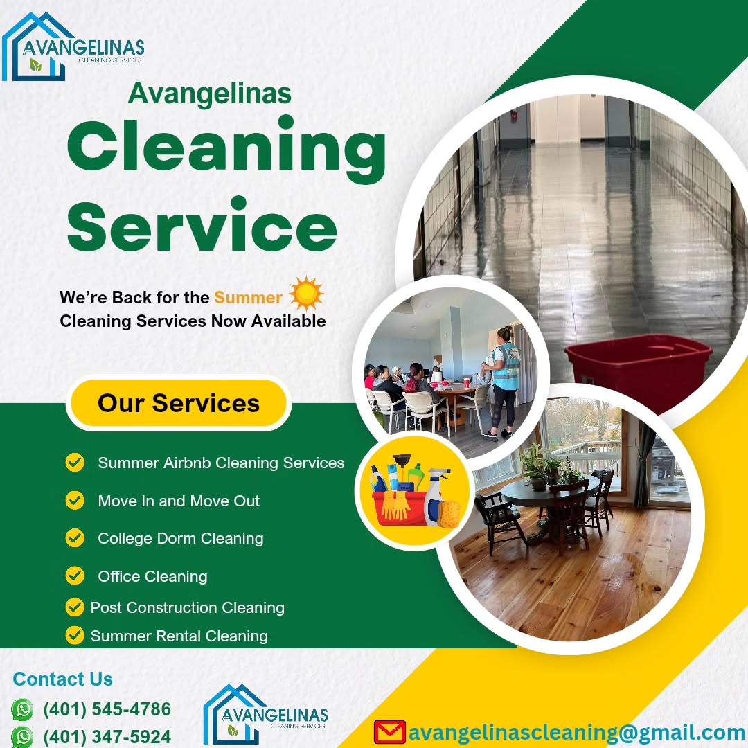 Avangelina's Cleaning Services Facebook ad