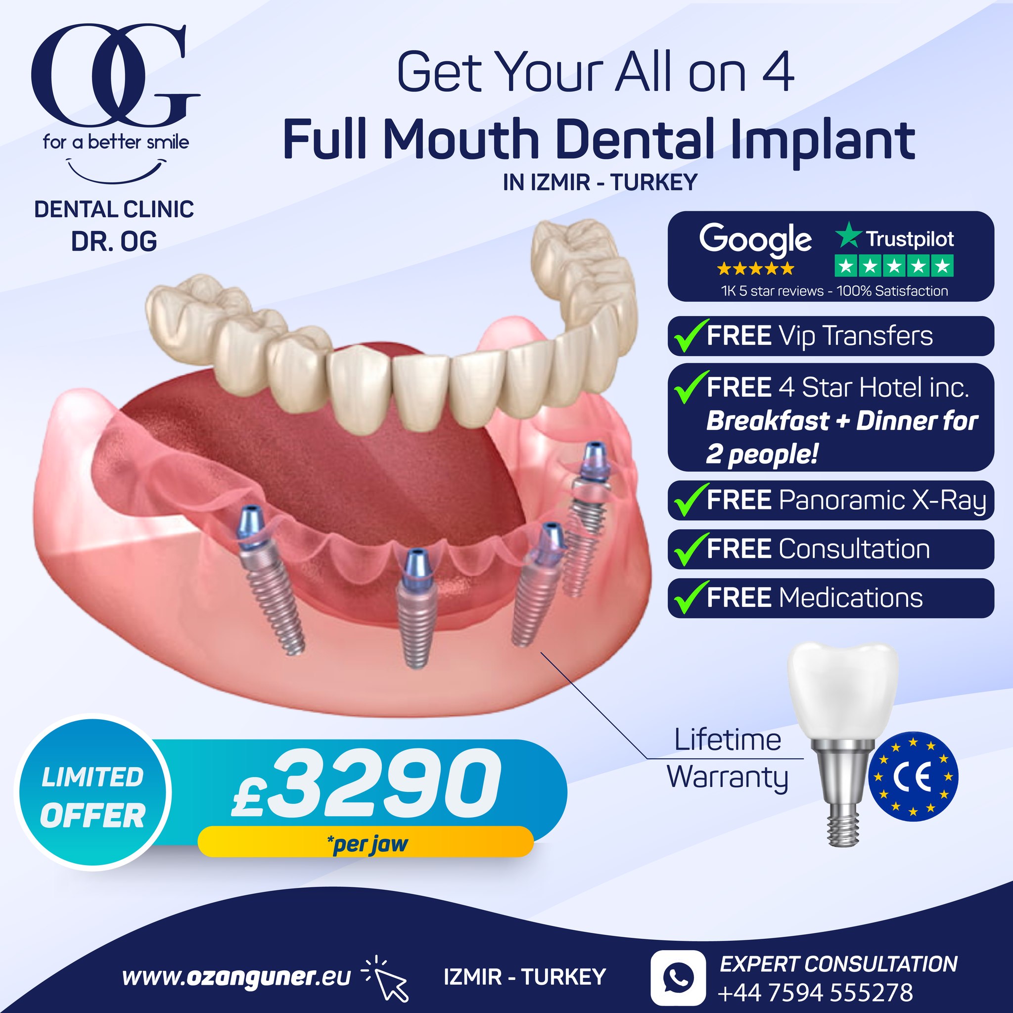 OG Dental Clinic Turkey by Dr.OG Facebook ad