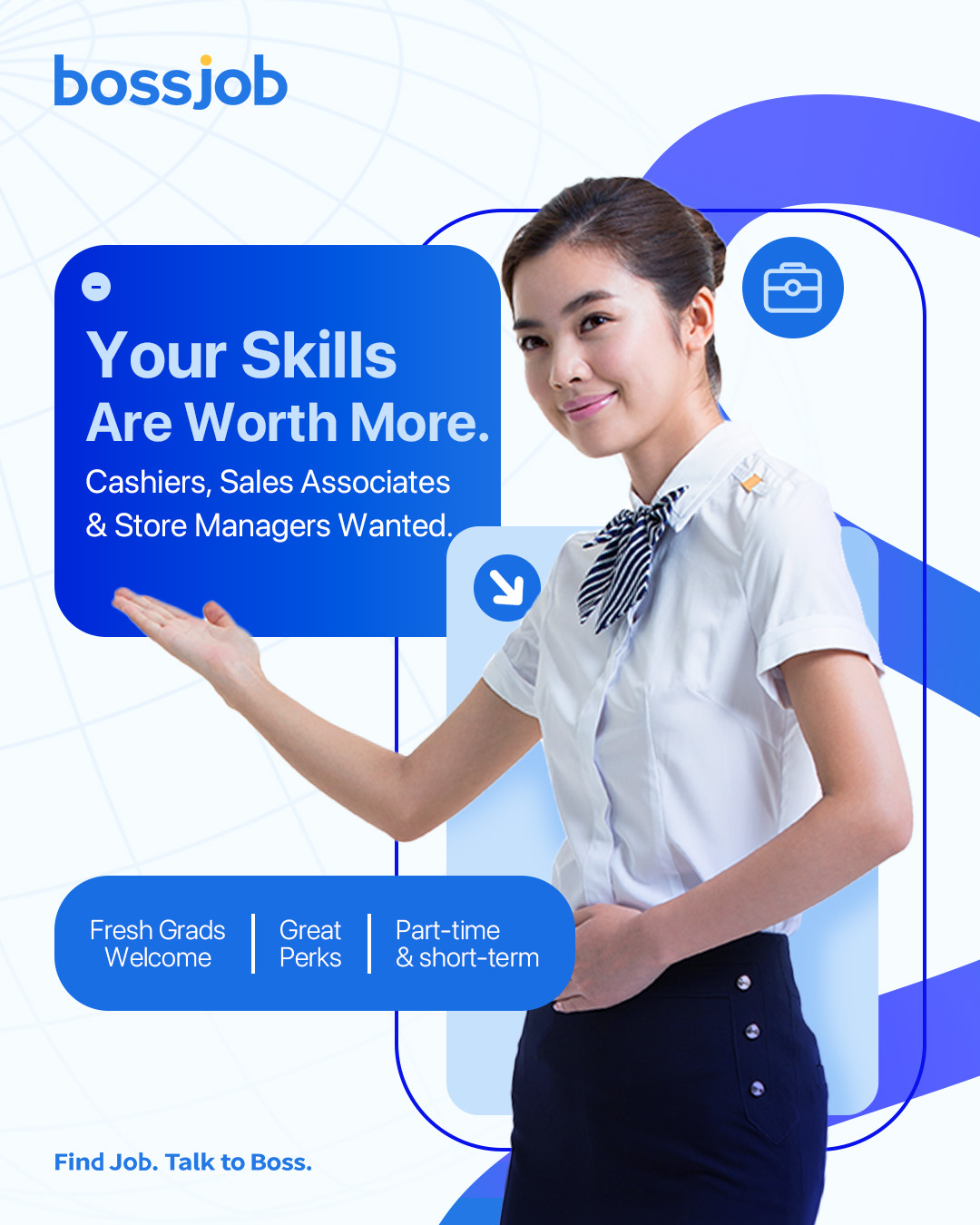 Bossjob Malaysia Facebook ad: bossjob: Chat & Job Search