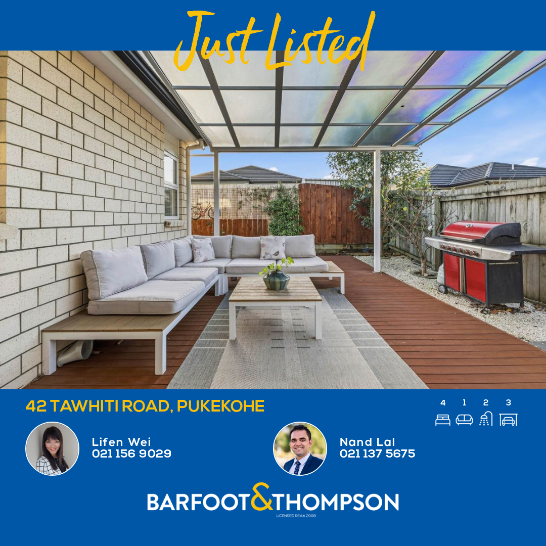 Lifen Wei-Barfoot & Thompson Pukekohe Facebook ad from Jun 29, 2026