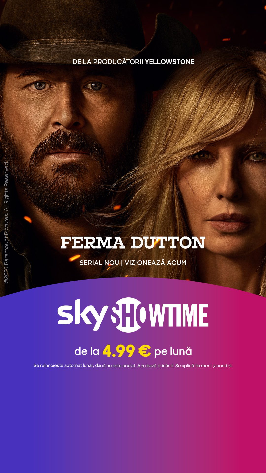 SkyShowtime Facebook ad from May 22, 2026