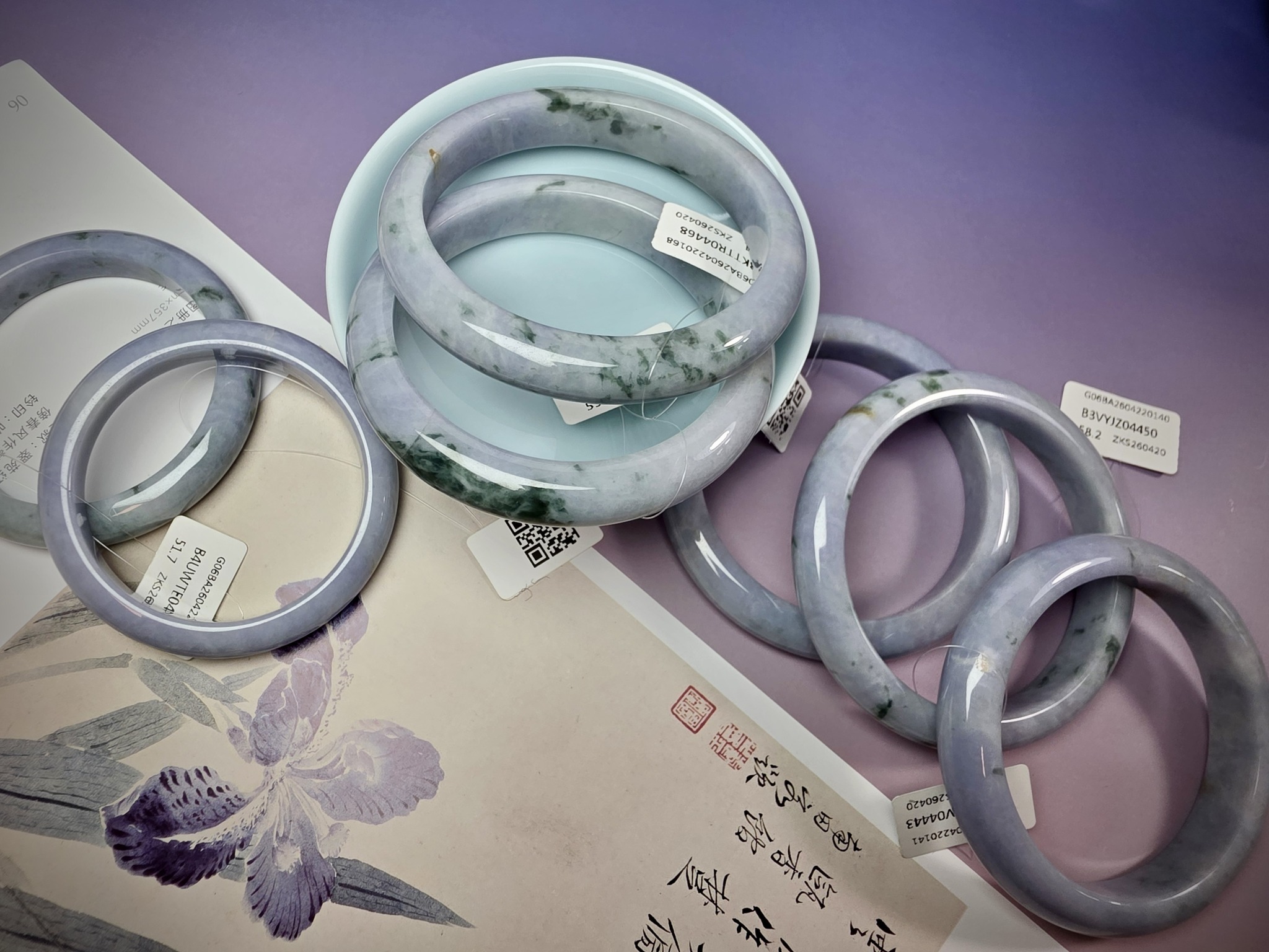 Stonera Jewelry Studio Facebook ad: IRIS AFTER RAIN | JADE BANGLES