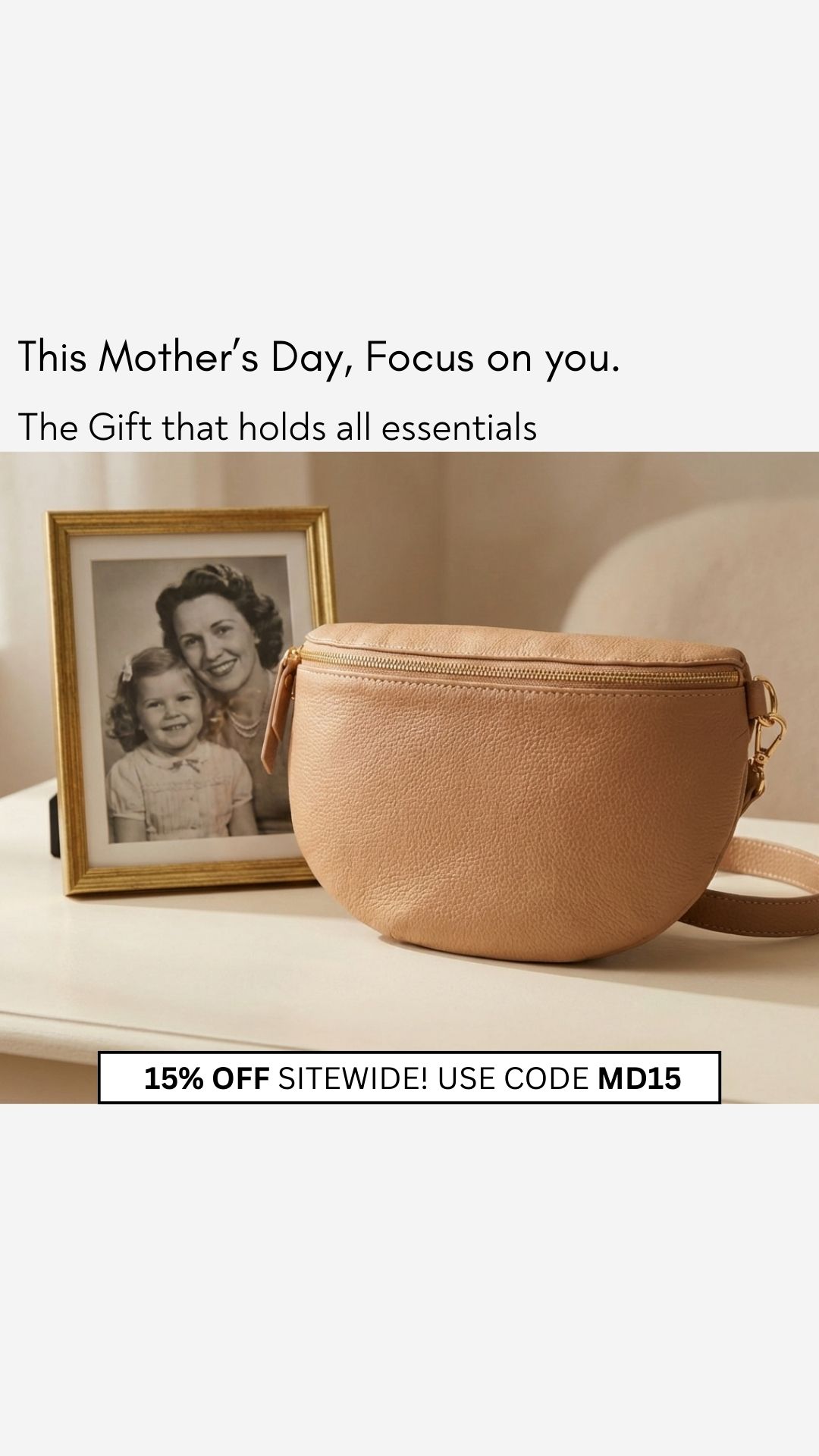 Elie Beaumont Facebook ad: 15% Off Mother's Day Gifts