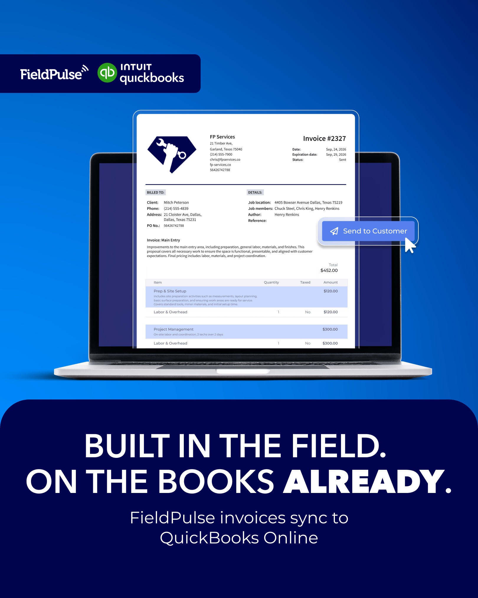 FieldPulse Facebook ad