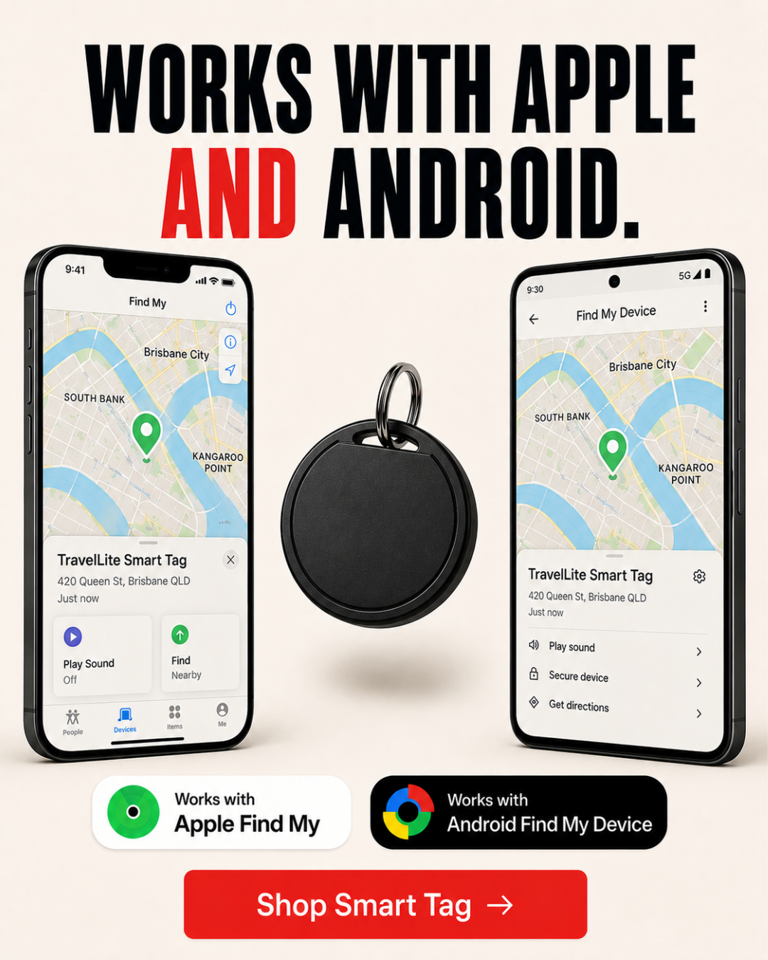 TravelLite Facebook ad