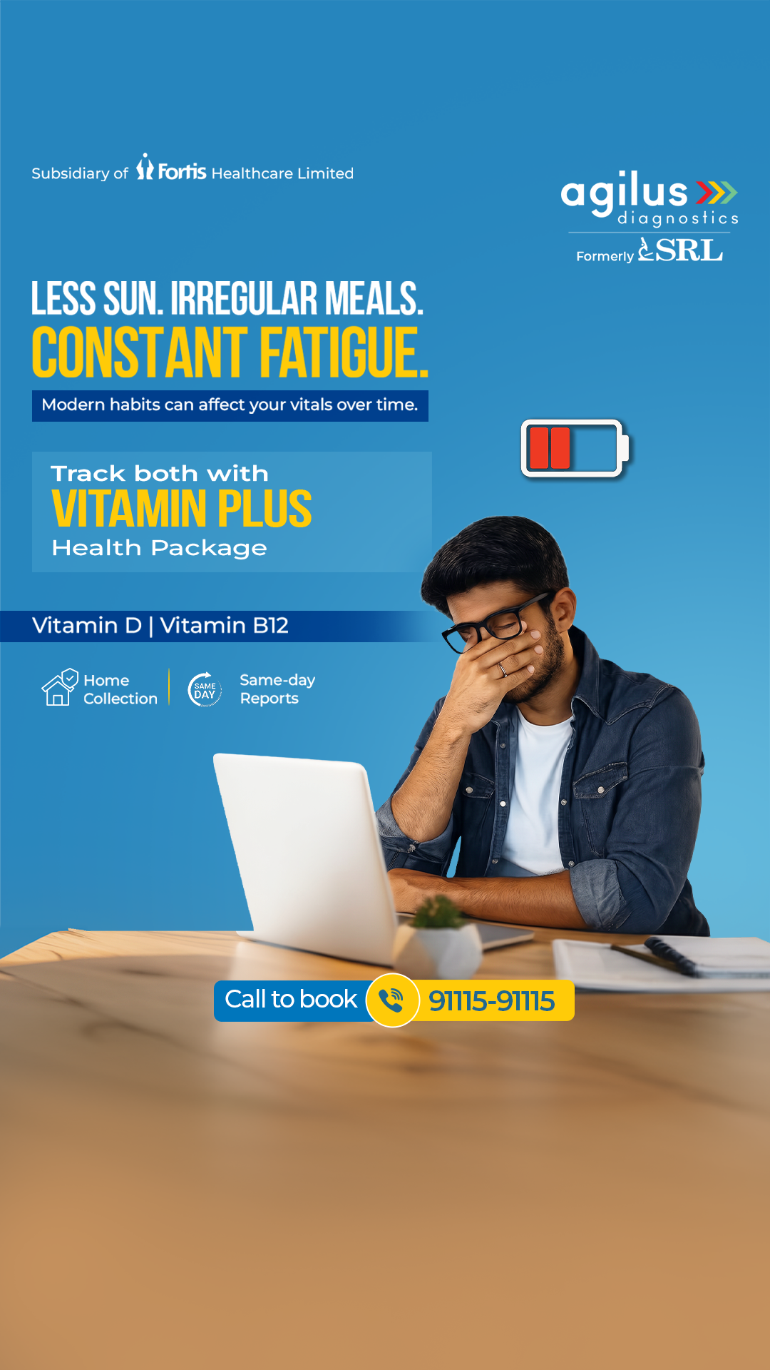Agilus Diagnostics Facebook ad