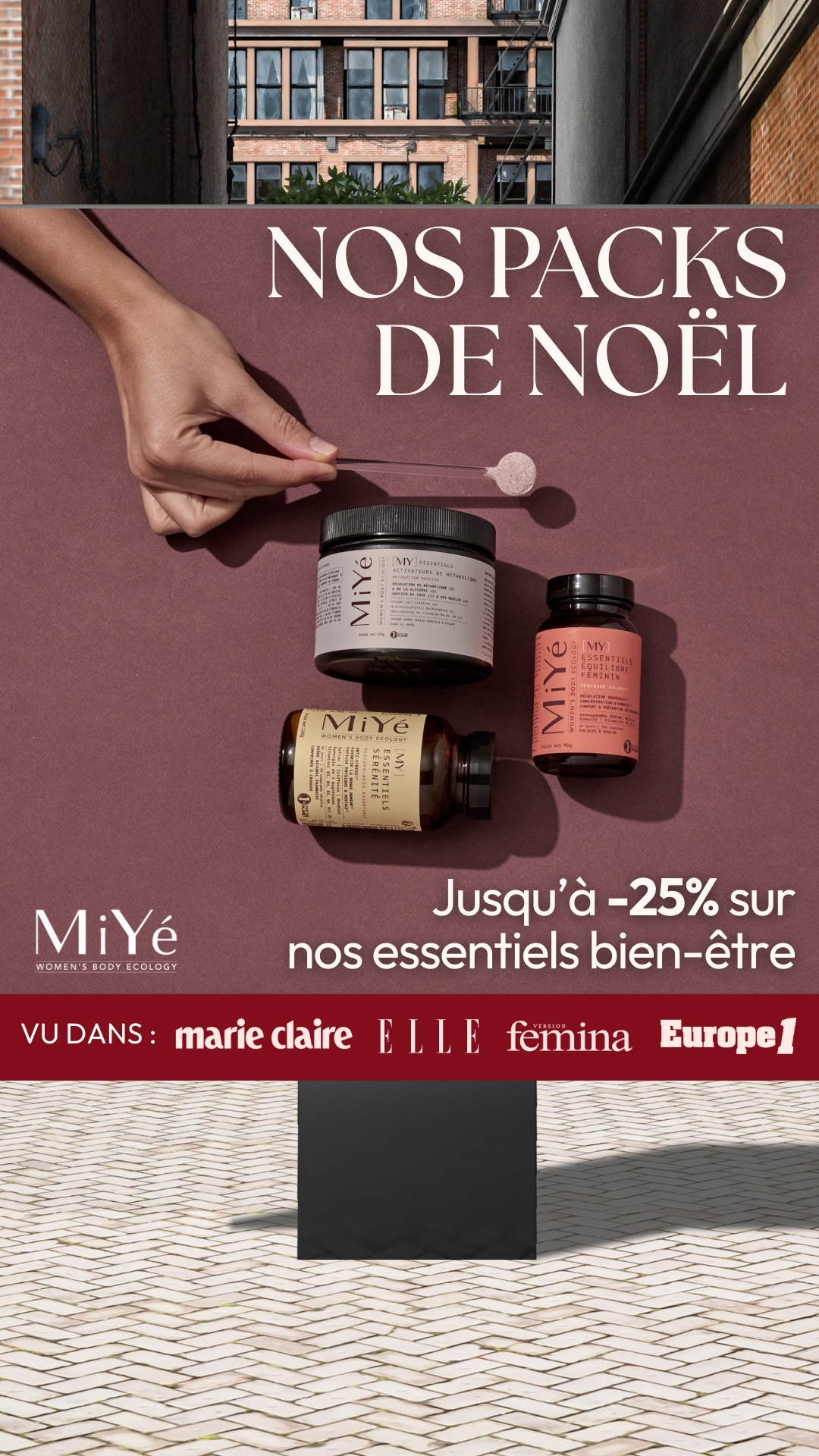 MiYé Facebook ad