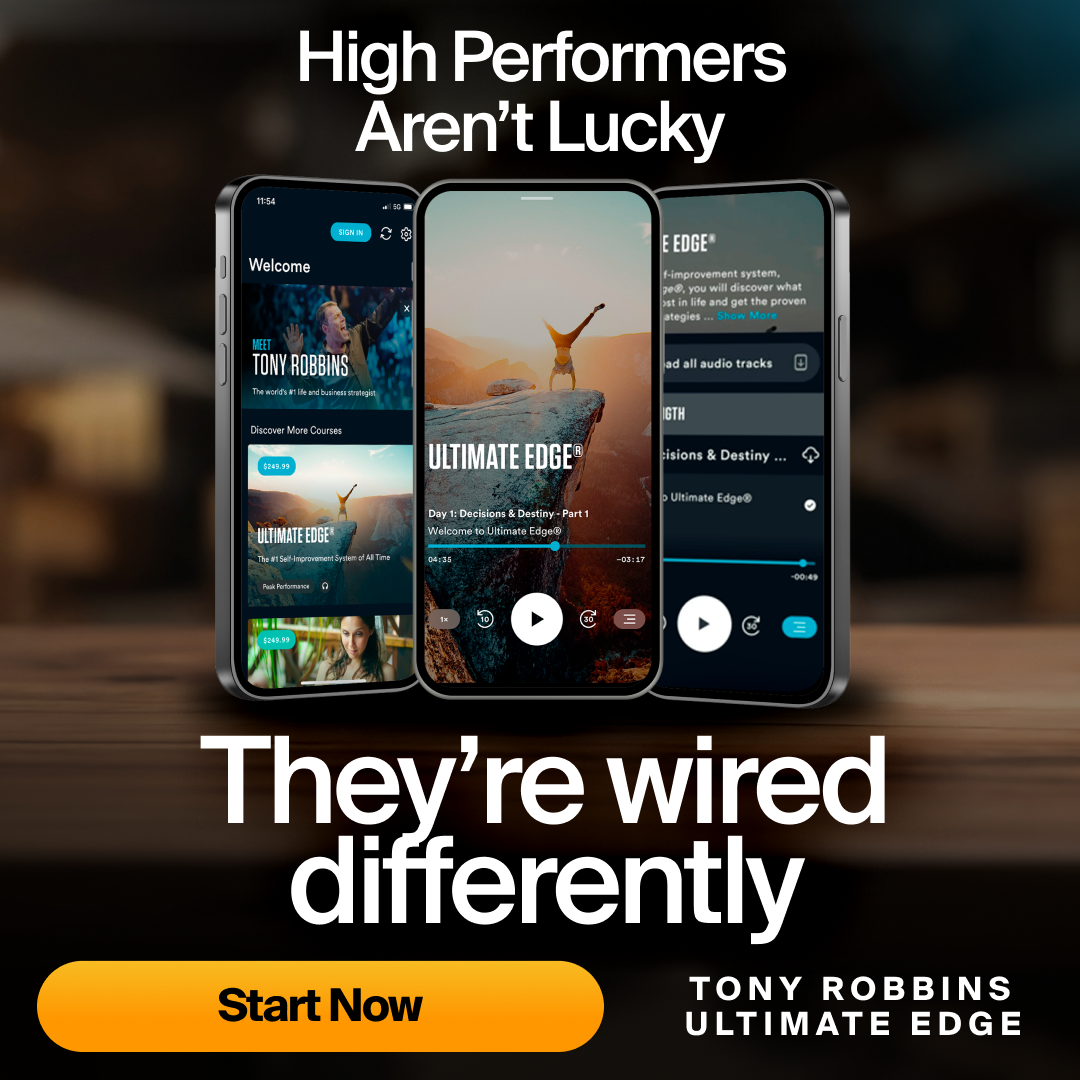 Tony Robbins Facebook ad