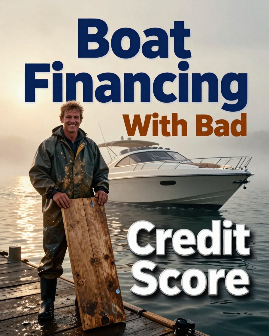 Mindset Alchemy Facebook ad: Boat Financing Options for Bad Credit