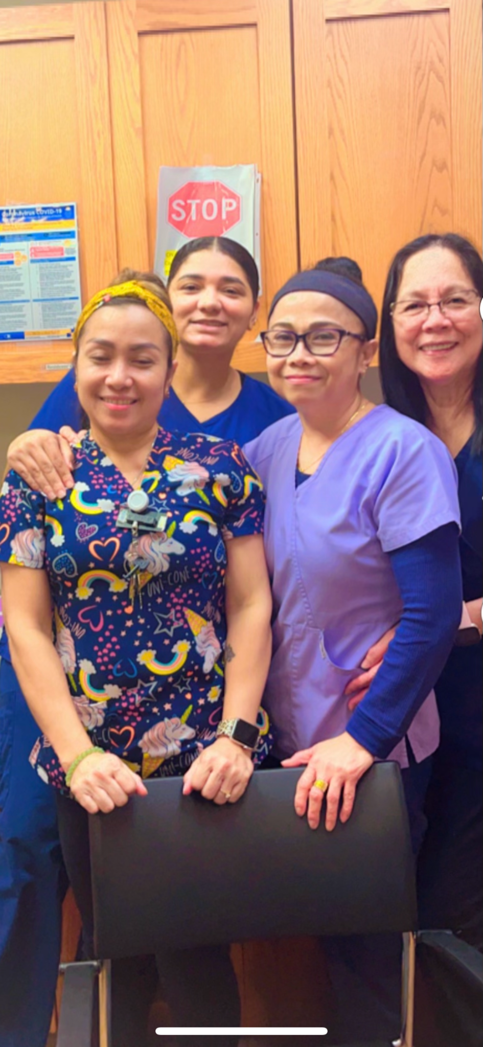 Lyd Losegro Facebook ad: CO-WORKERS BECOME FRIENDS AND EVENTUALLY BECOME LIKE FAMILY.