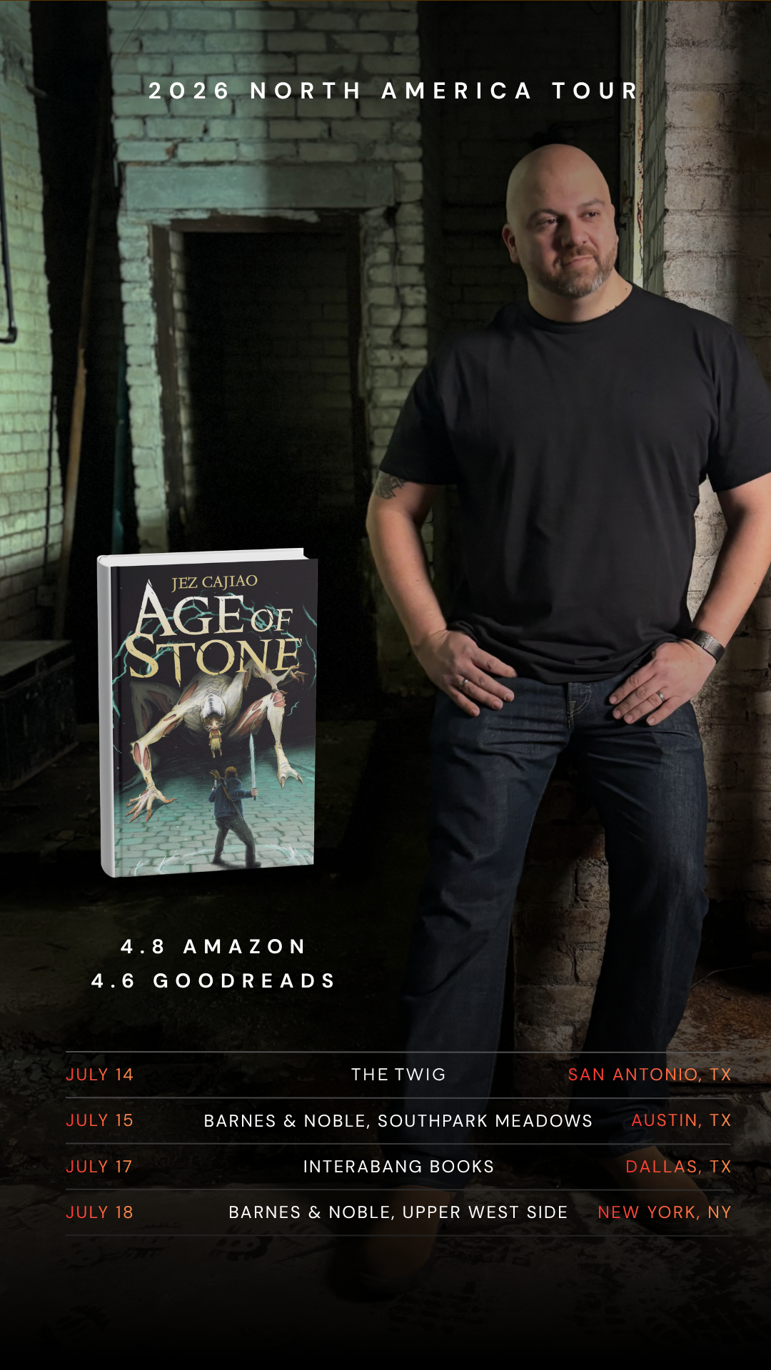 Jez Cajiao Author Facebook ad
