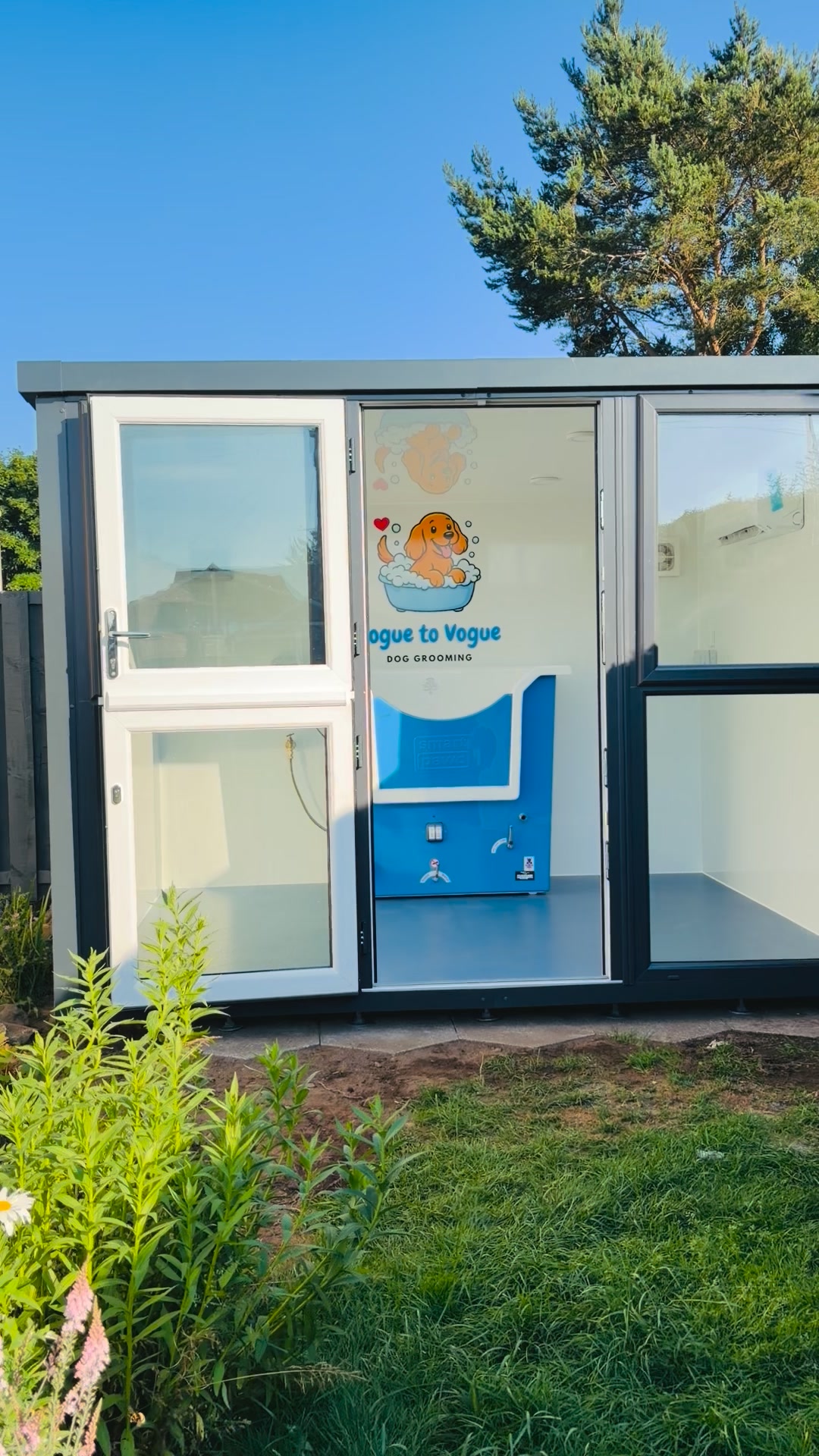 Smartpod Facebook ad: Turn Your Garden into a Grooming Business