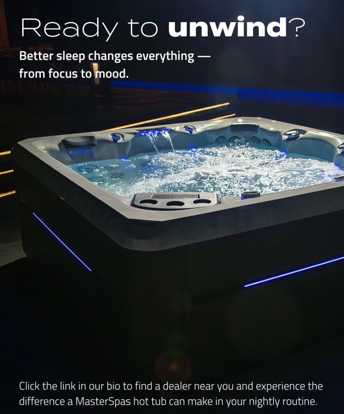 Aquashark Pools And Spas Facebook ad from Mar 9, 2026