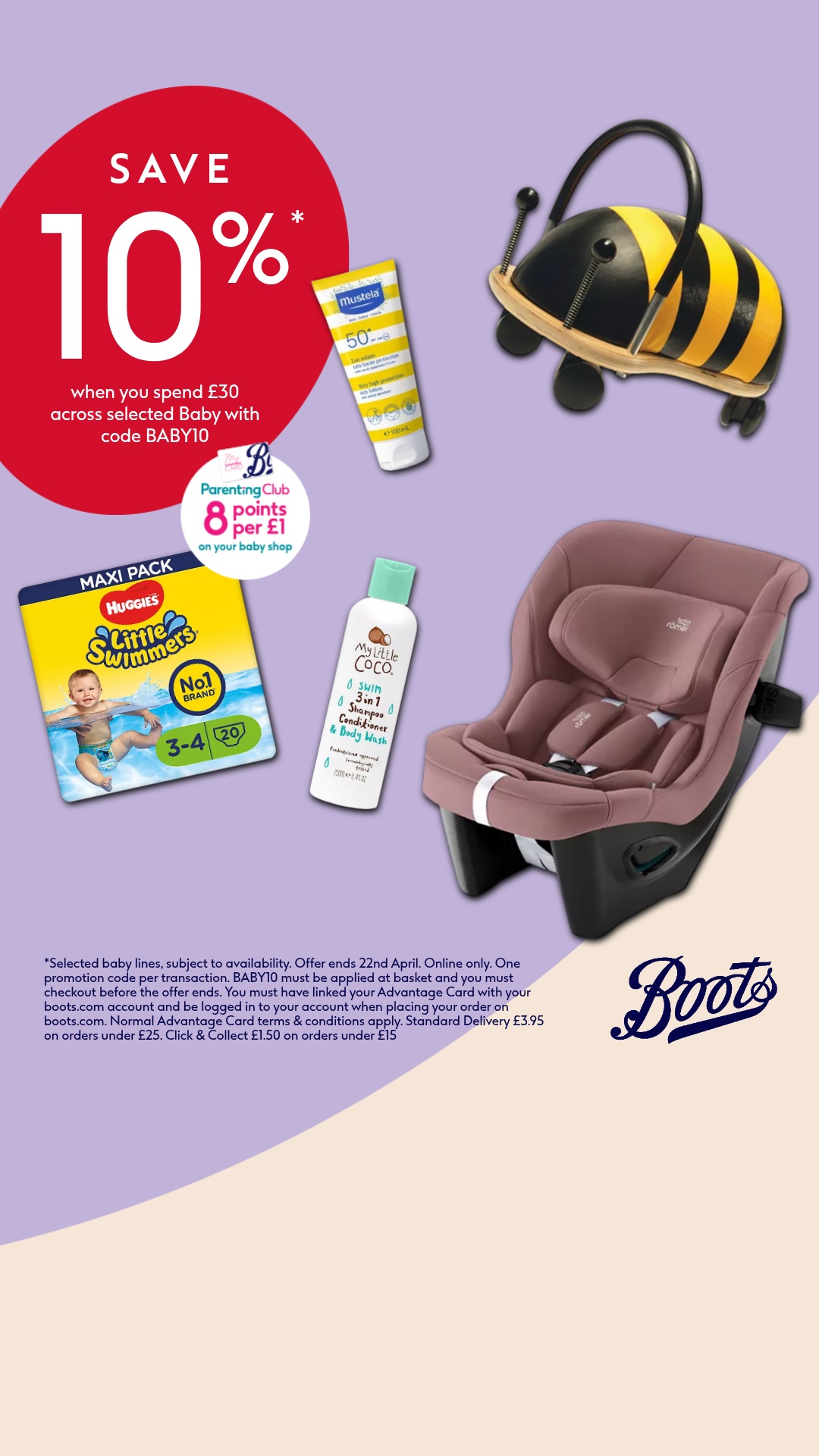 Boots UK Facebook ad