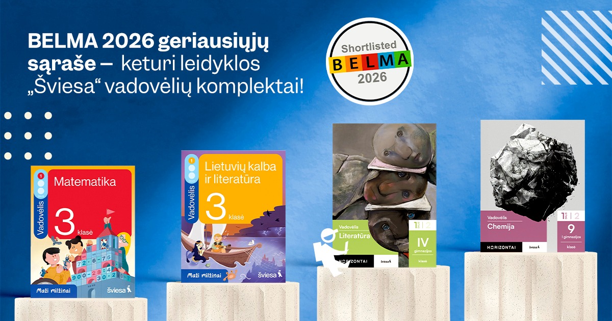 Leidykla Šviesa Facebook ad: Europos mokomosios literatūros konkurse BELMA 2026…