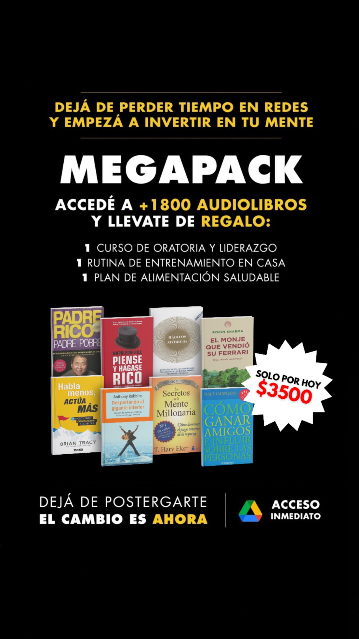 Agustín Sare Facebook ad: MEGAPACK DIGITAL