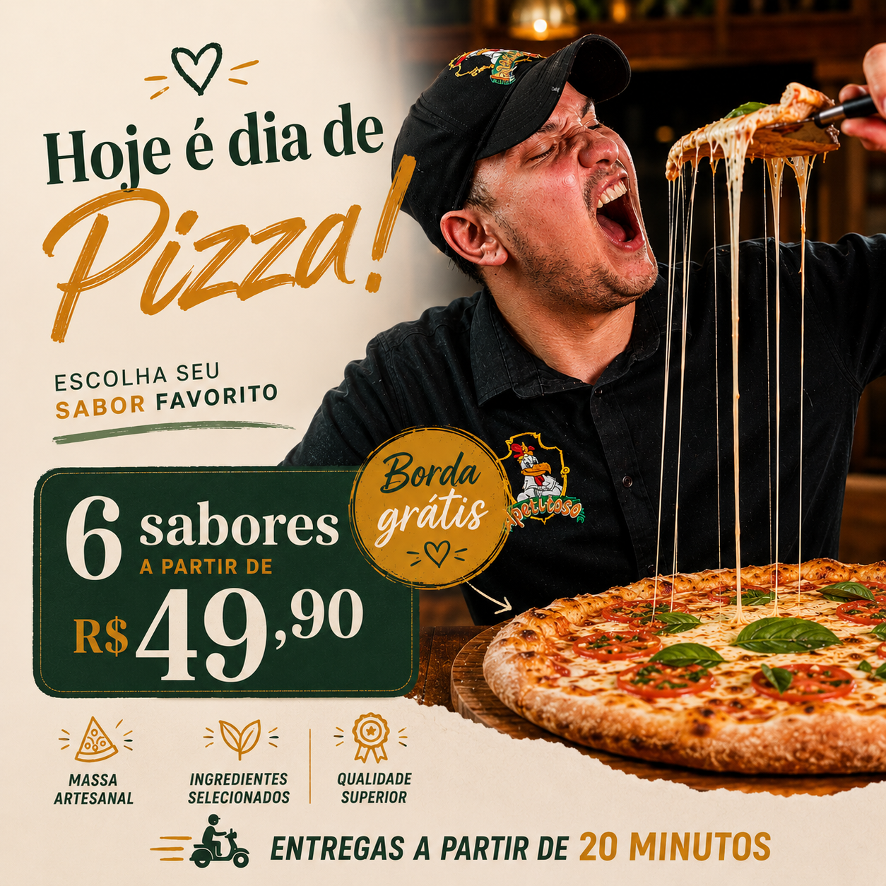 Apetitoso Gastrobar Facebook ad: Ver Menu!