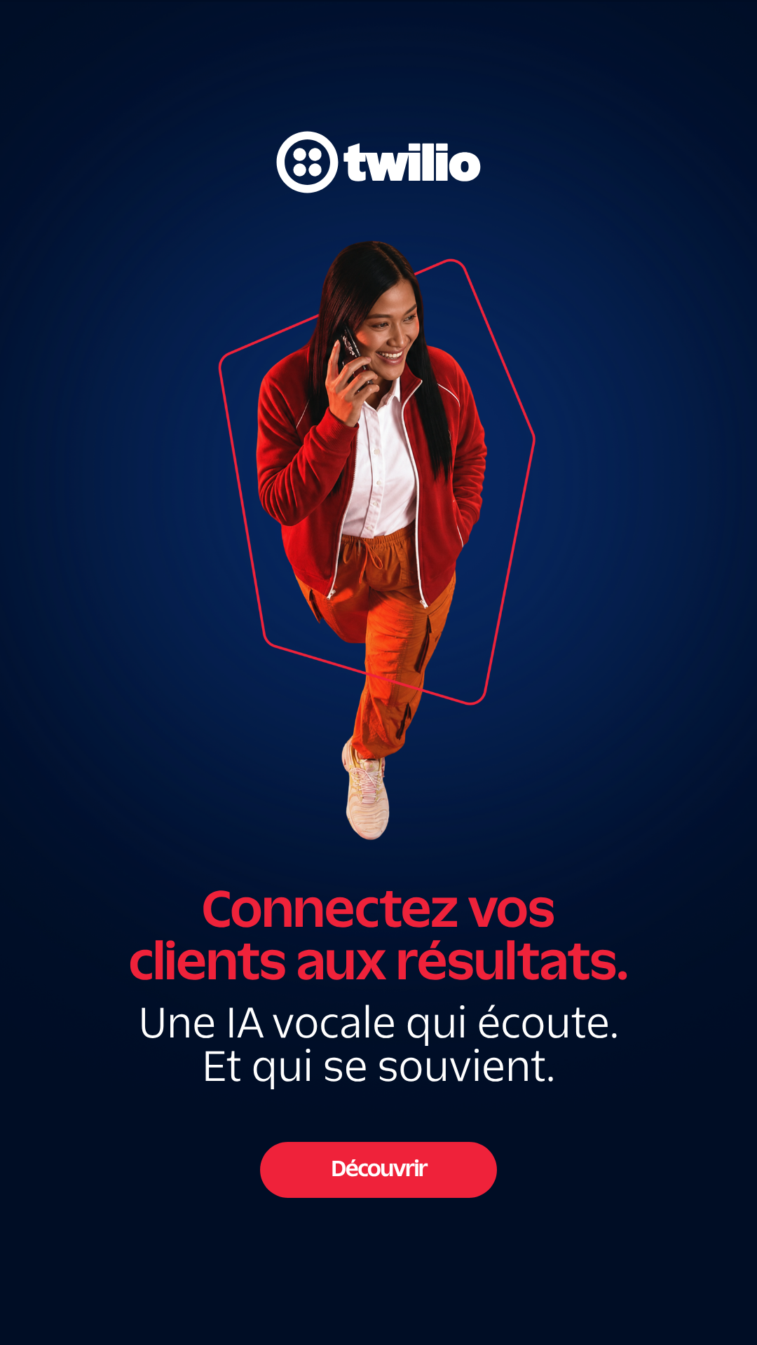 Twilio Facebook ad