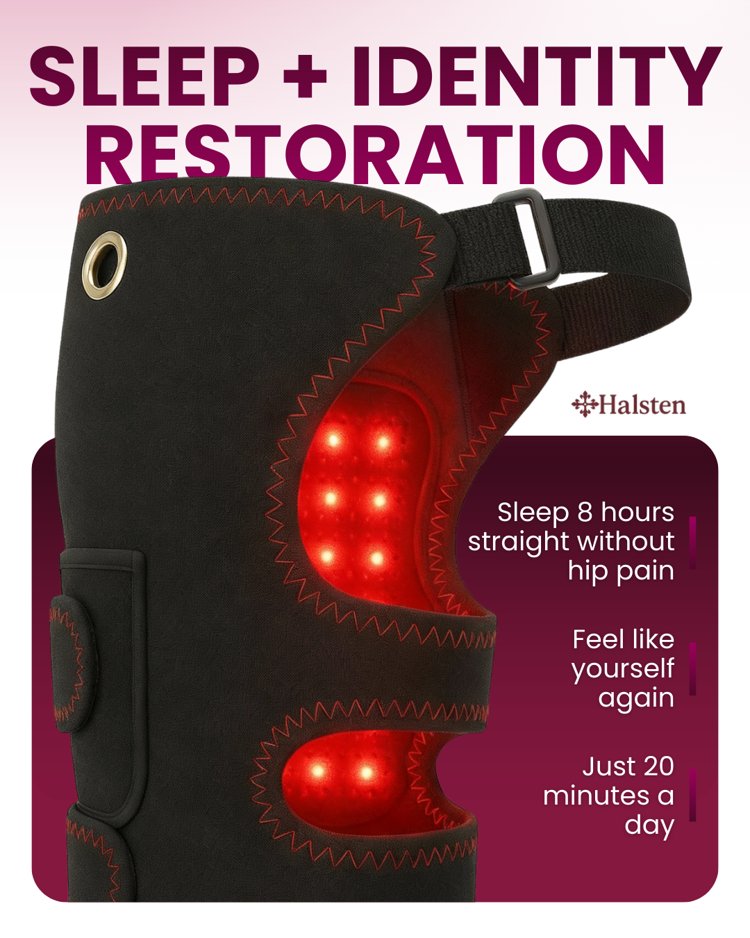 Halsten Facebook ad