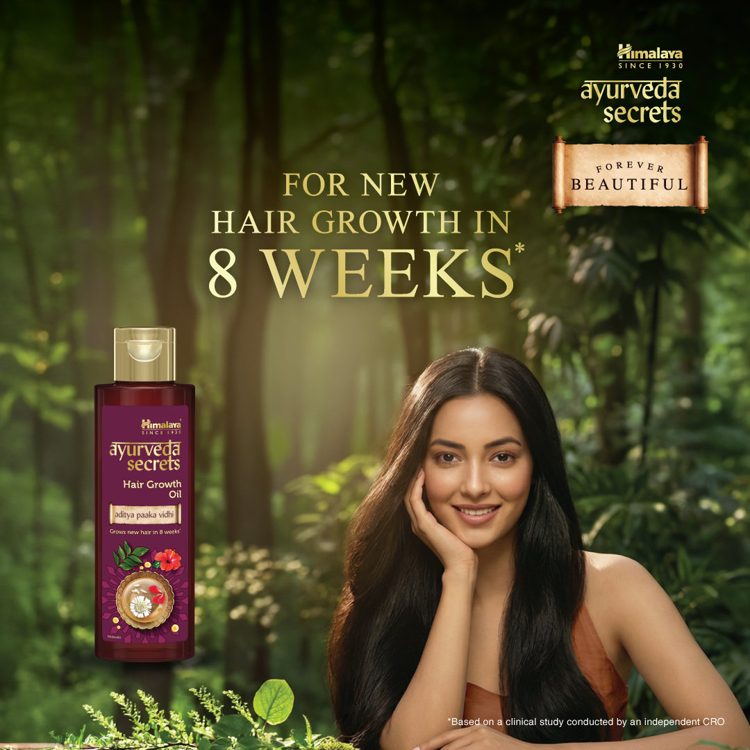 Himalaya Ayurveda Secrets Facebook ad from Apr 17, 2026