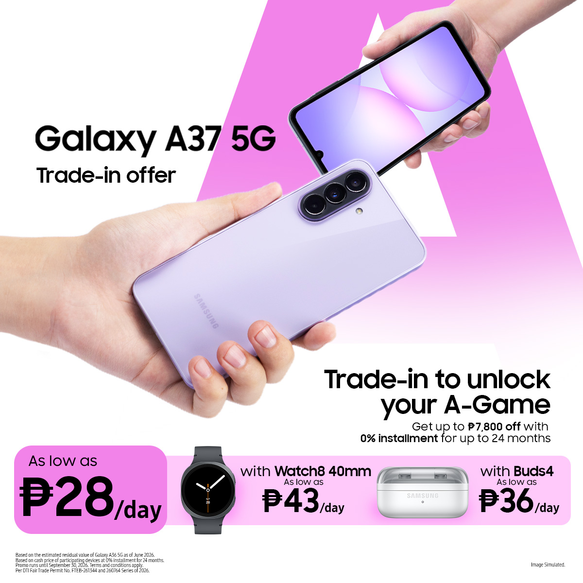 Samsung Facebook ad