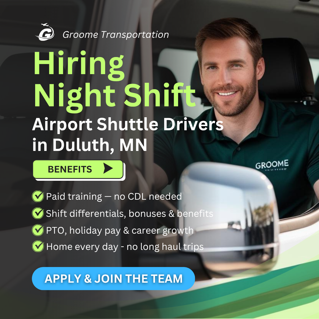 Groome Transportation Facebook ad