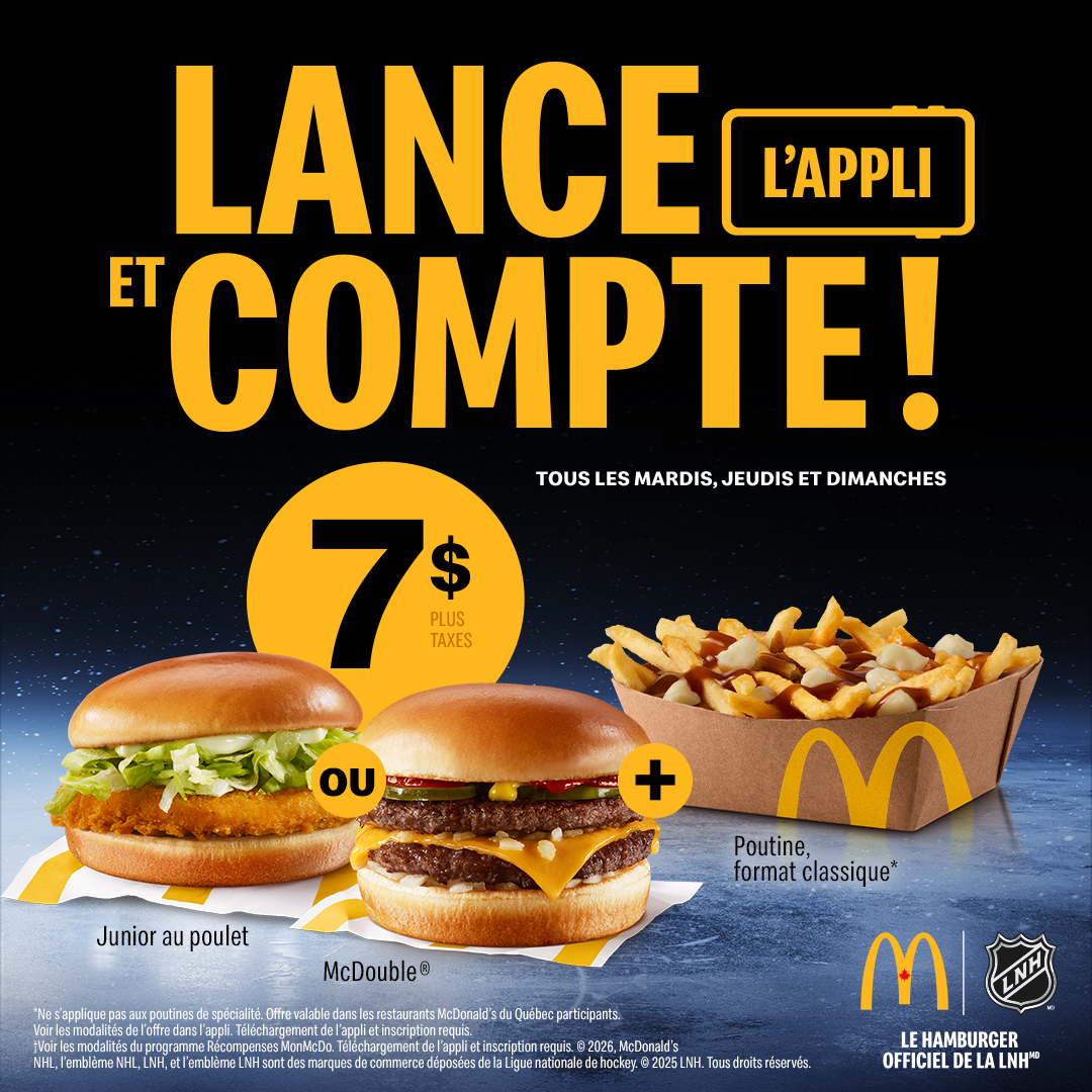 McDonald's Canada Facebook ad