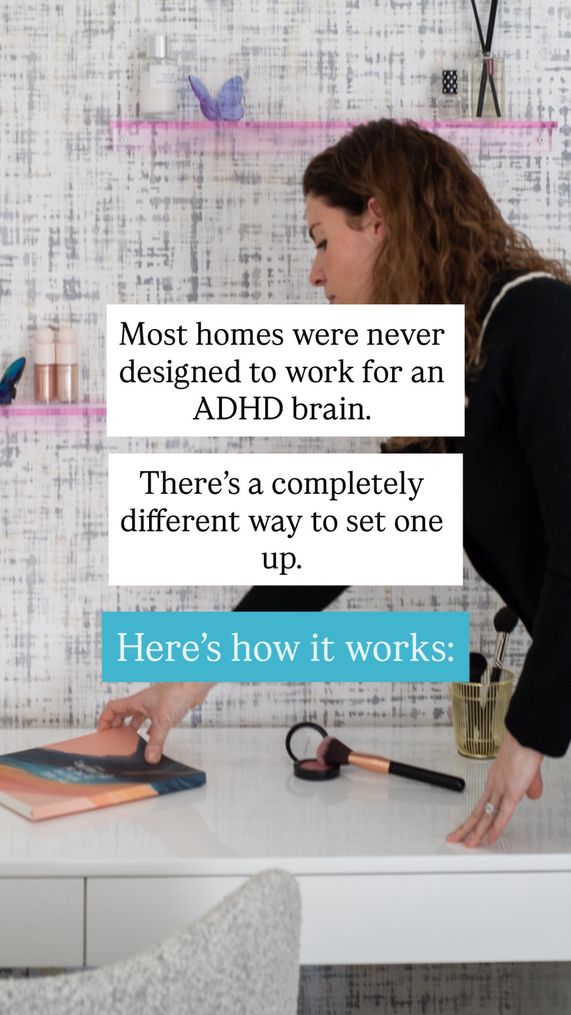 Sensorize Your Space Facebook ad: Make your home 10x less overwhelming