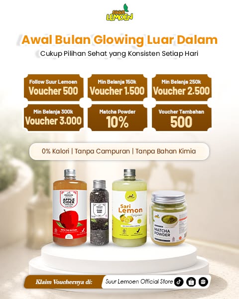 Suur Lemoen Offical Facebook ad: Awal Bulan Glowing Luar Dalam!