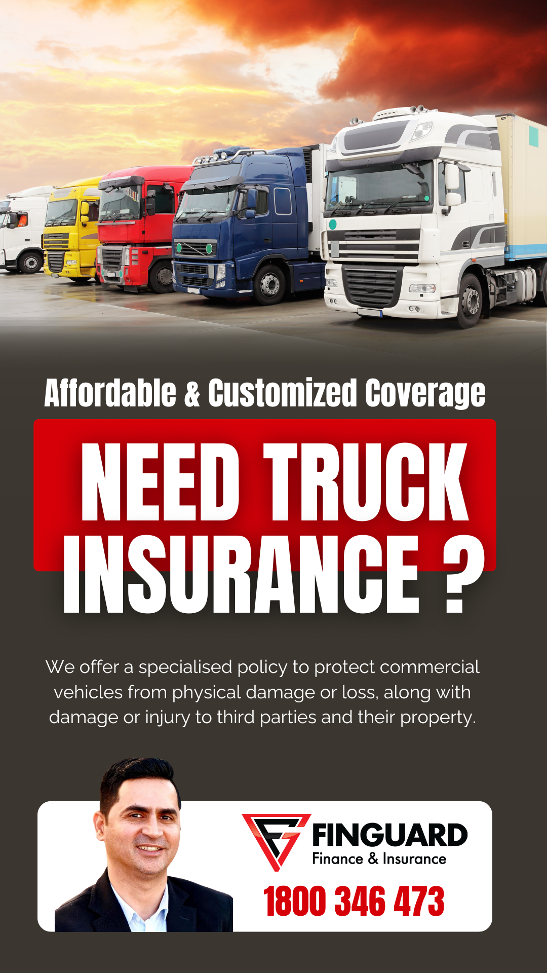 FinGuard Finance & Insurance Facebook ad