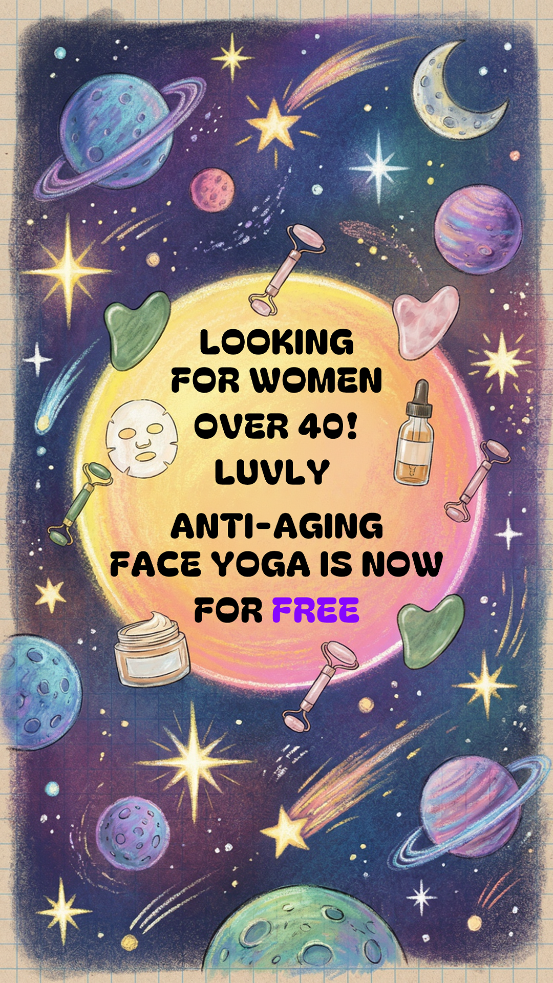 Luvly Facebook ad