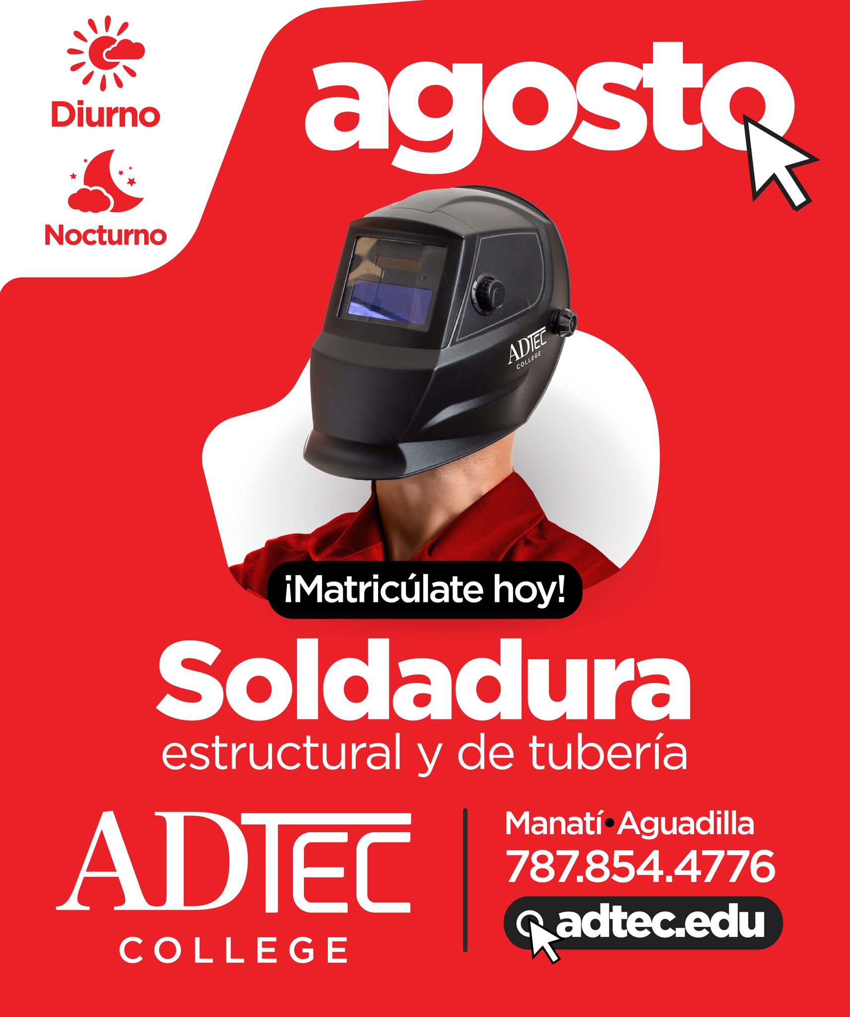 Adtec College Facebook ad