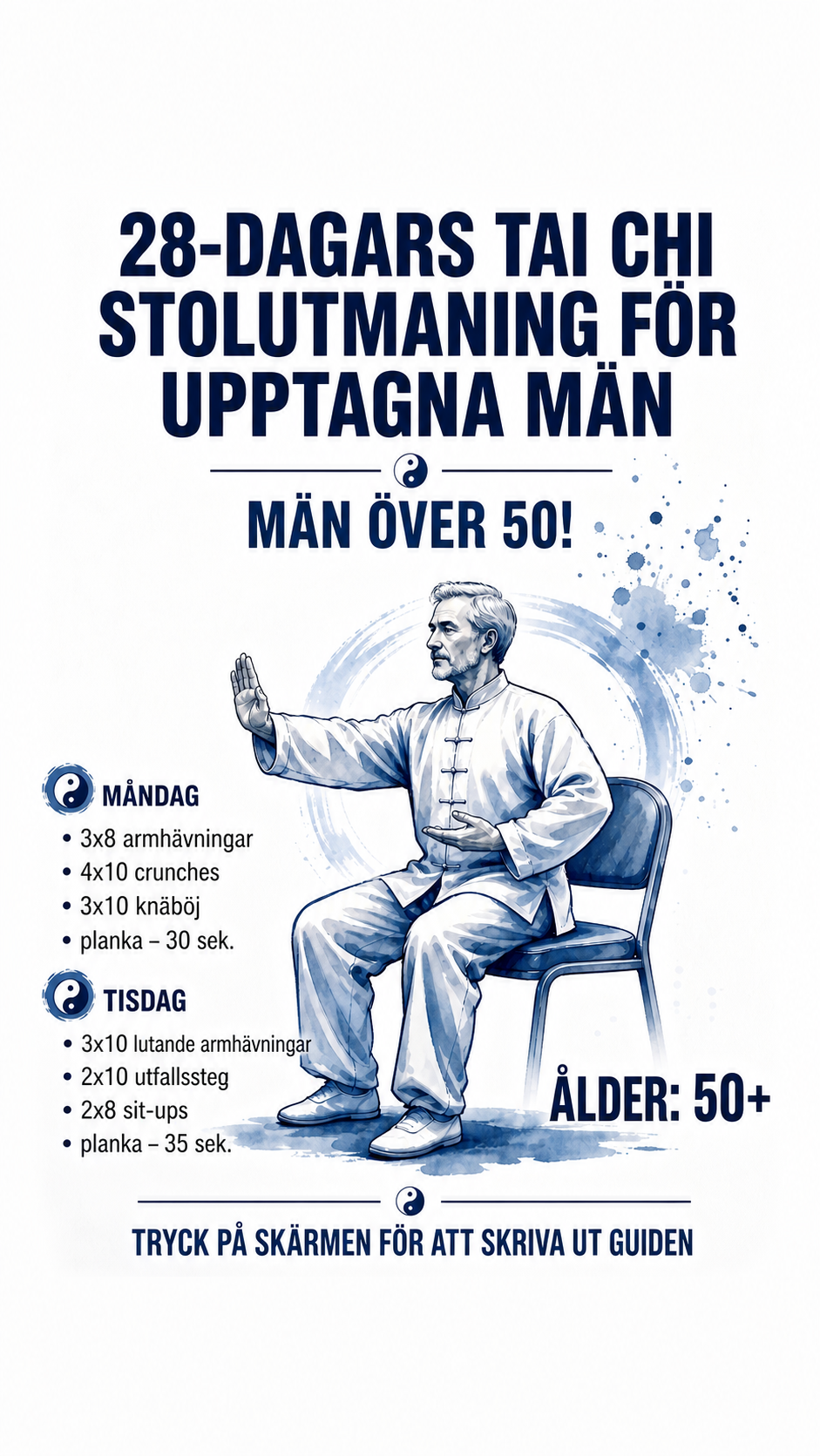 Mike's Strength Challenge Facebook ad