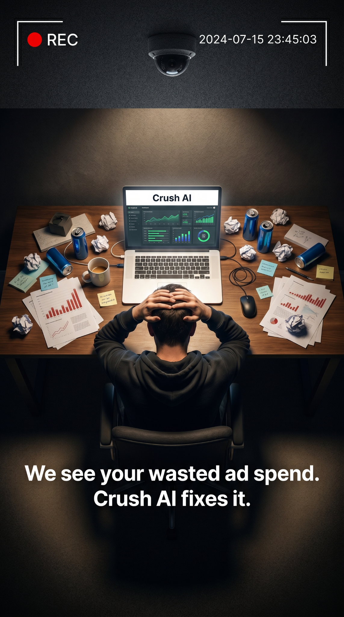 trycrush.ai Facebook ad