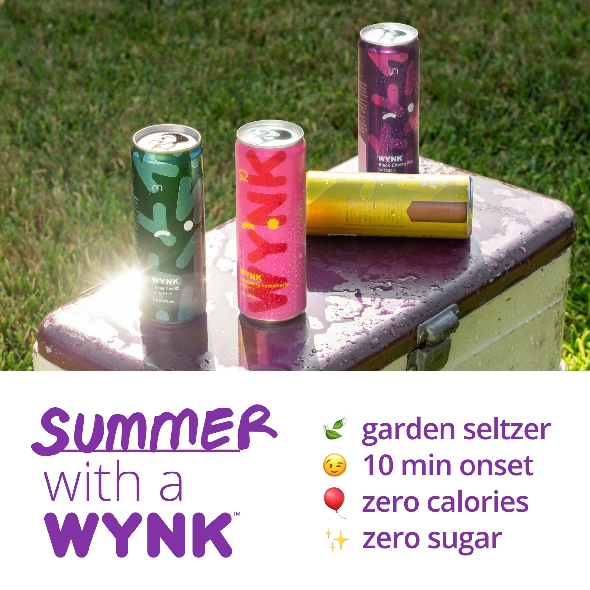 Wynk Seltzer Facebook ad