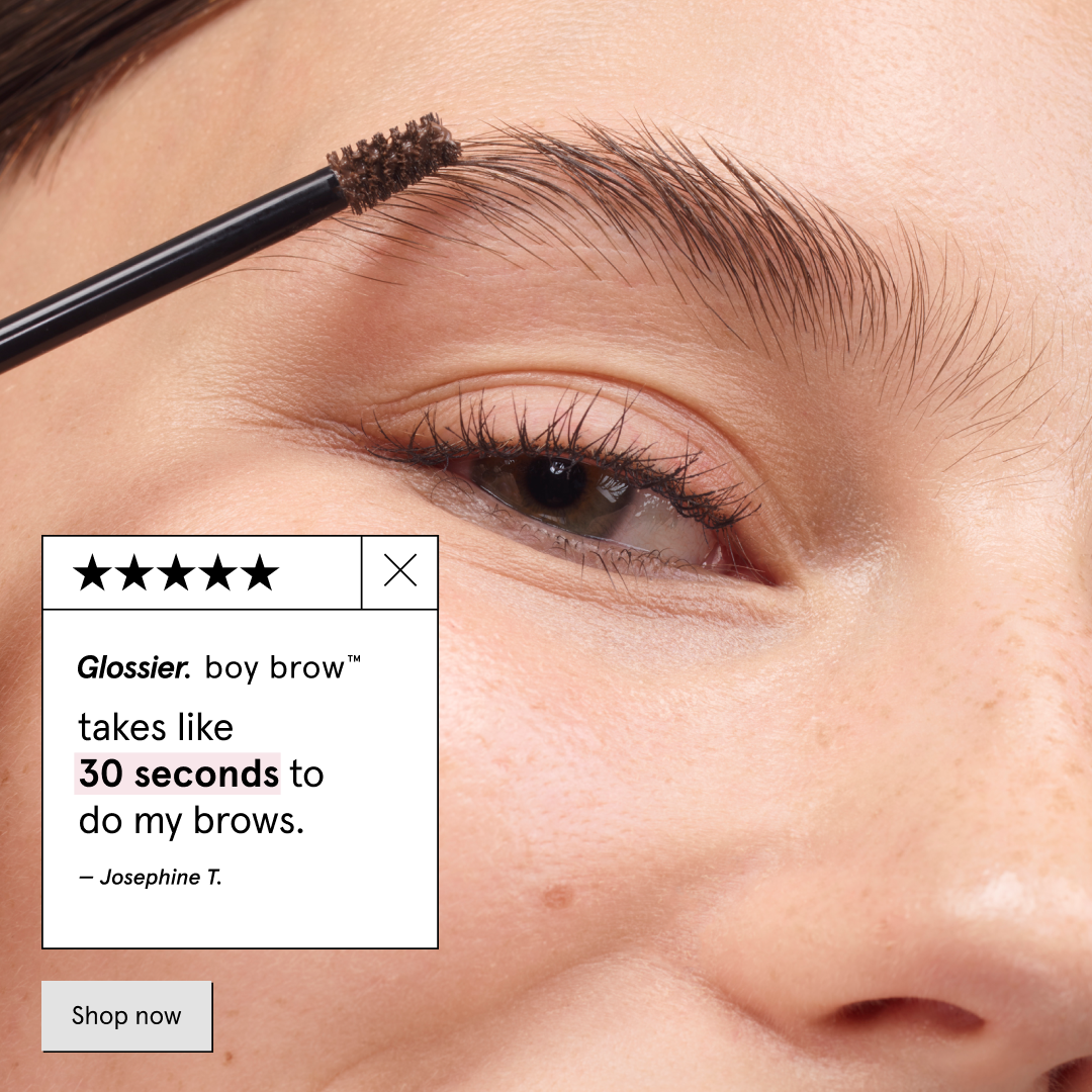 Glossier Facebook ad