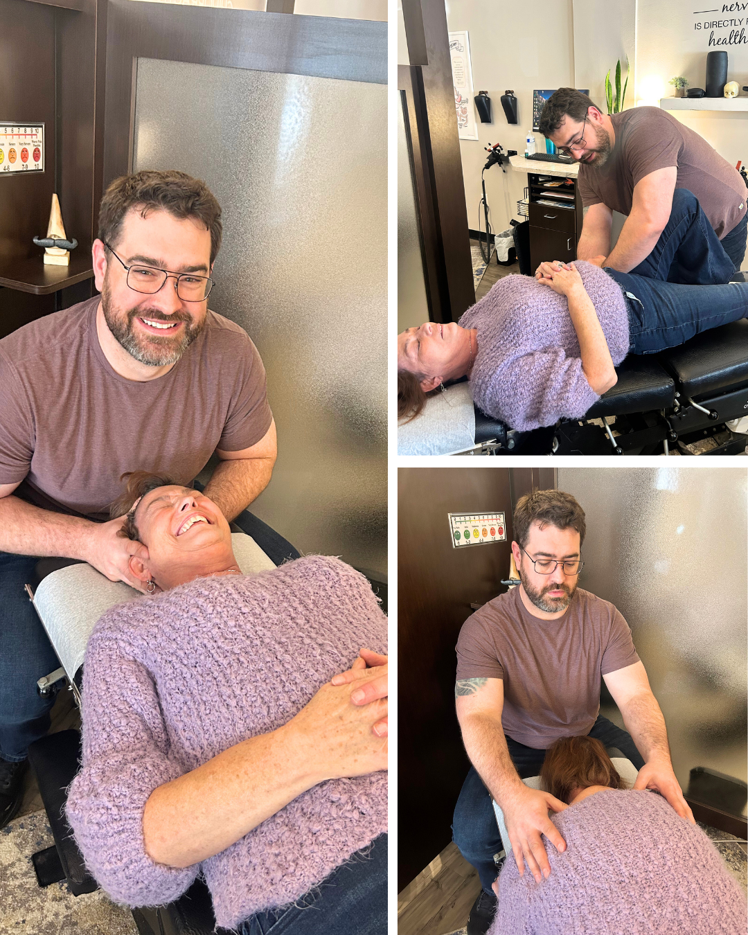 Dr. Nick Novakoski Facebook ad: $37 Chiropractic Screening & 1st Adjustment!