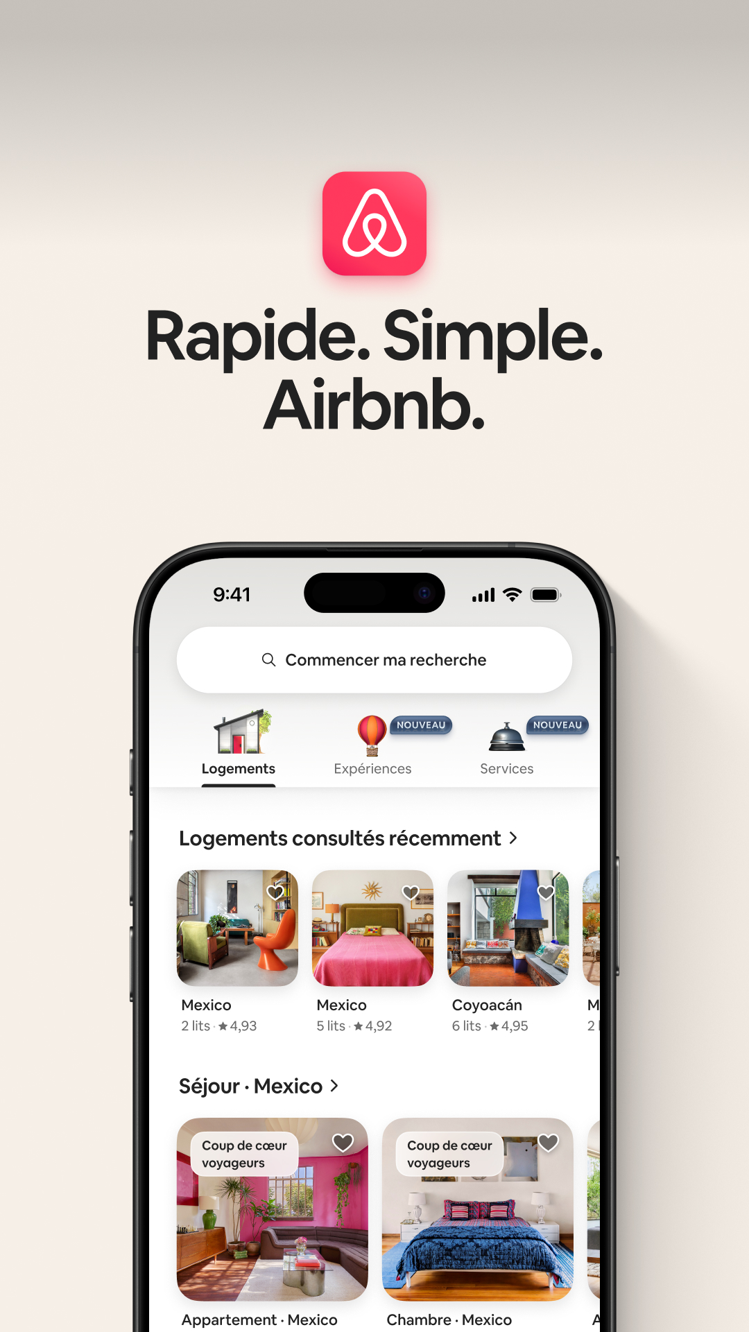 Airbnb Facebook ad