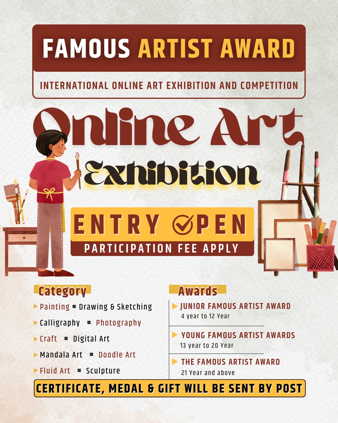 Famous Art Gallery Facebook ad: Season 3 𝐢𝐬 𝐋𝐈𝐕𝐄 𝐍𝐎𝐖!