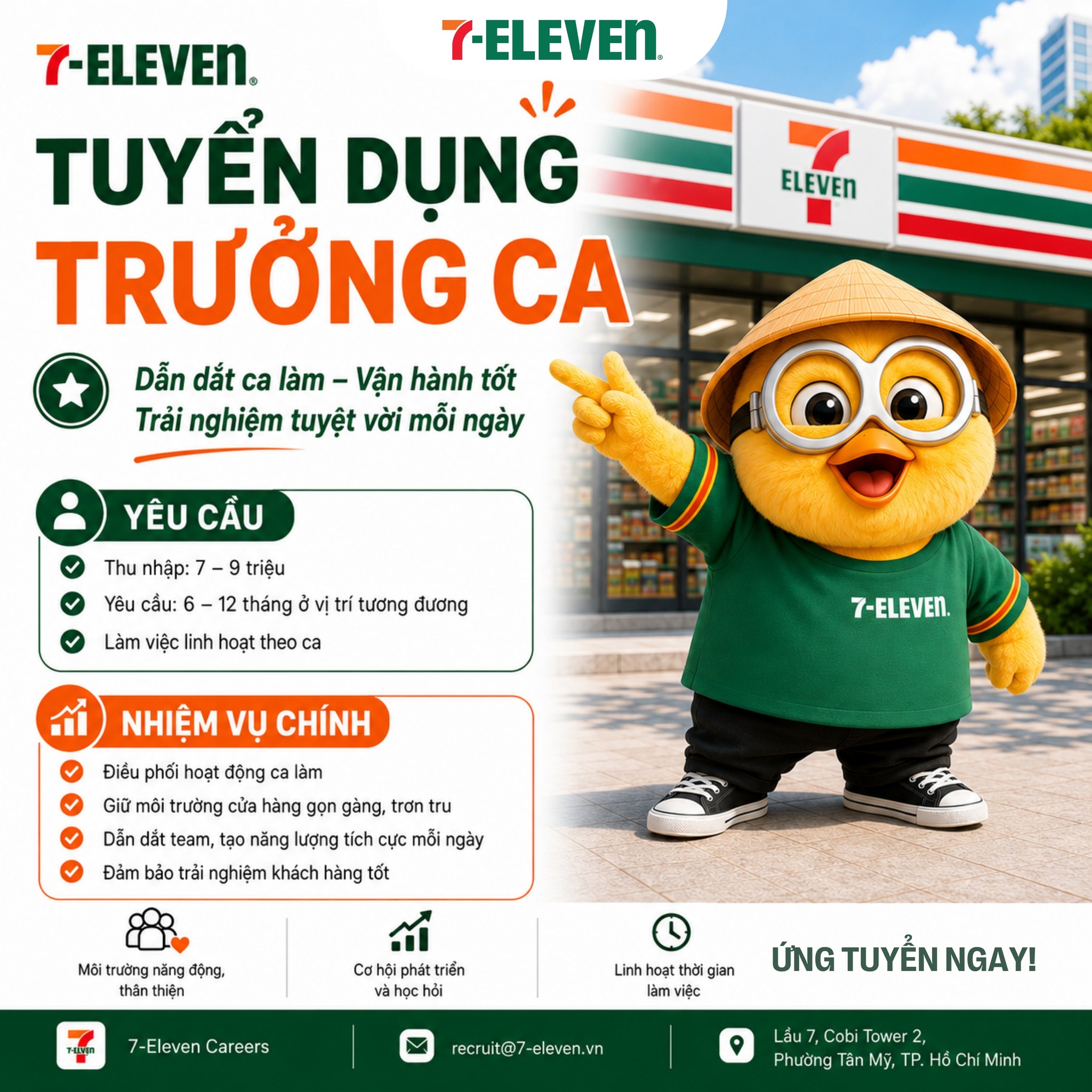 7-Eleven Vietnam Careers Facebook ad