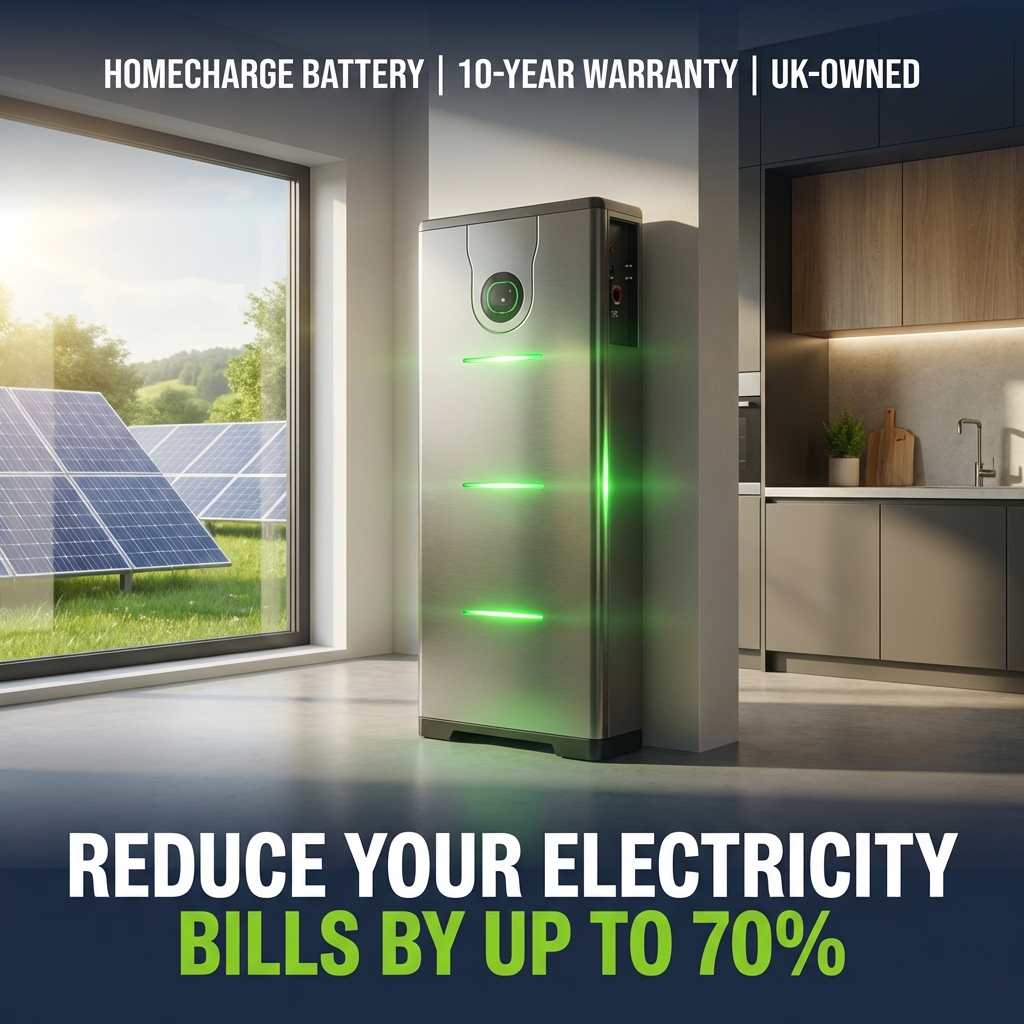 DX Energy - HomeCharge Battery Facebook ad from Apr 27, 2026
