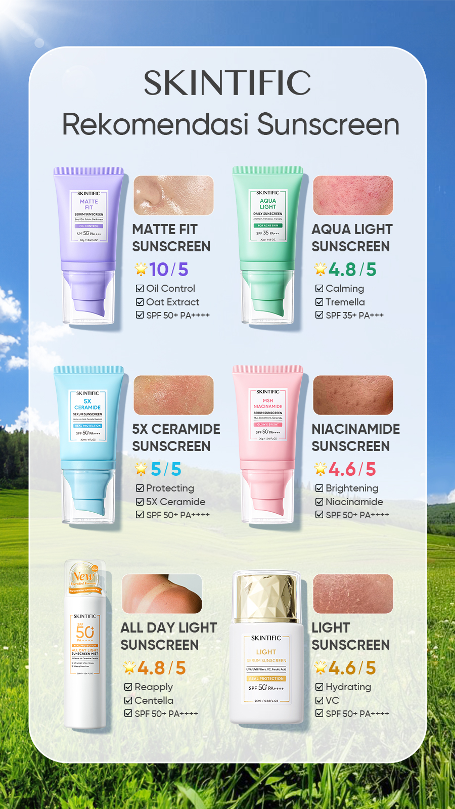 Skintific Outlet Facebook ad